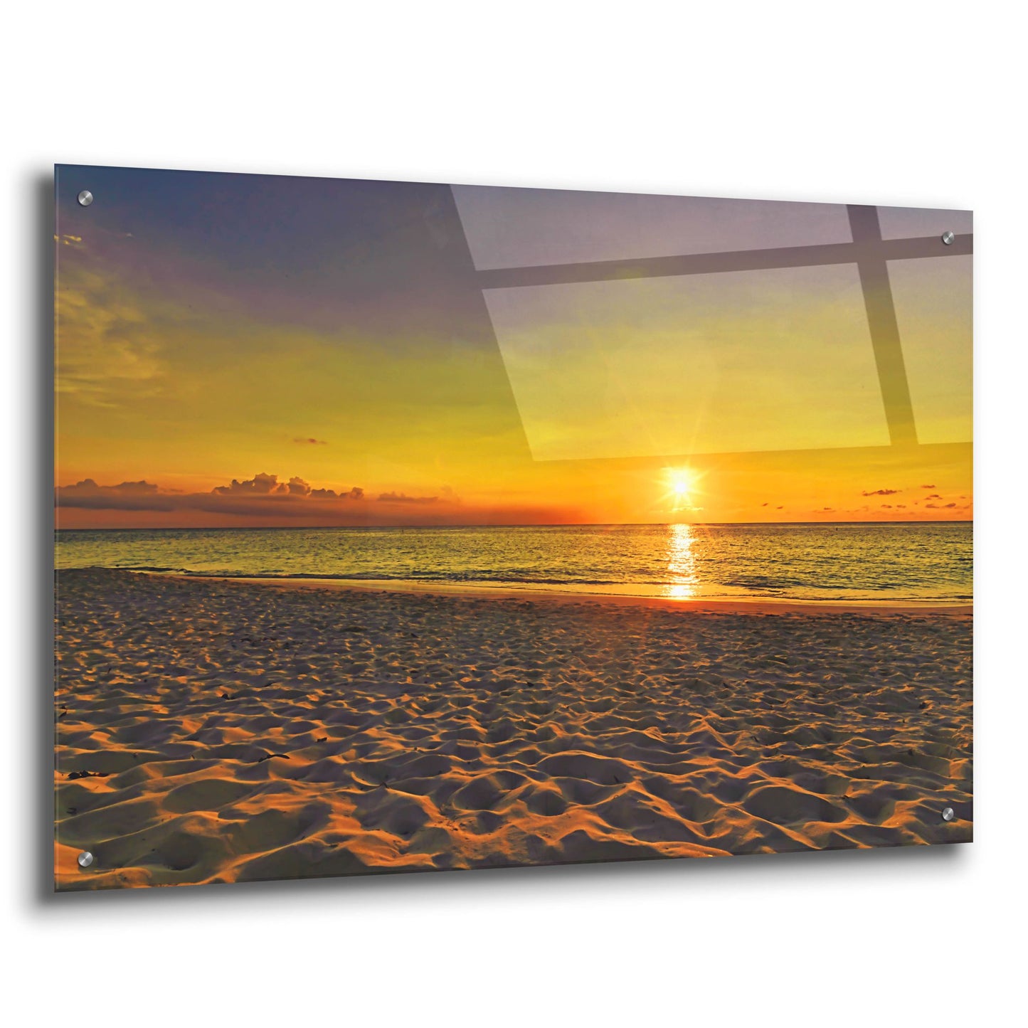 Epic Art 'Near The Horizon' by Mark A Paulda, Acrylic Glass Wall Art,36x24