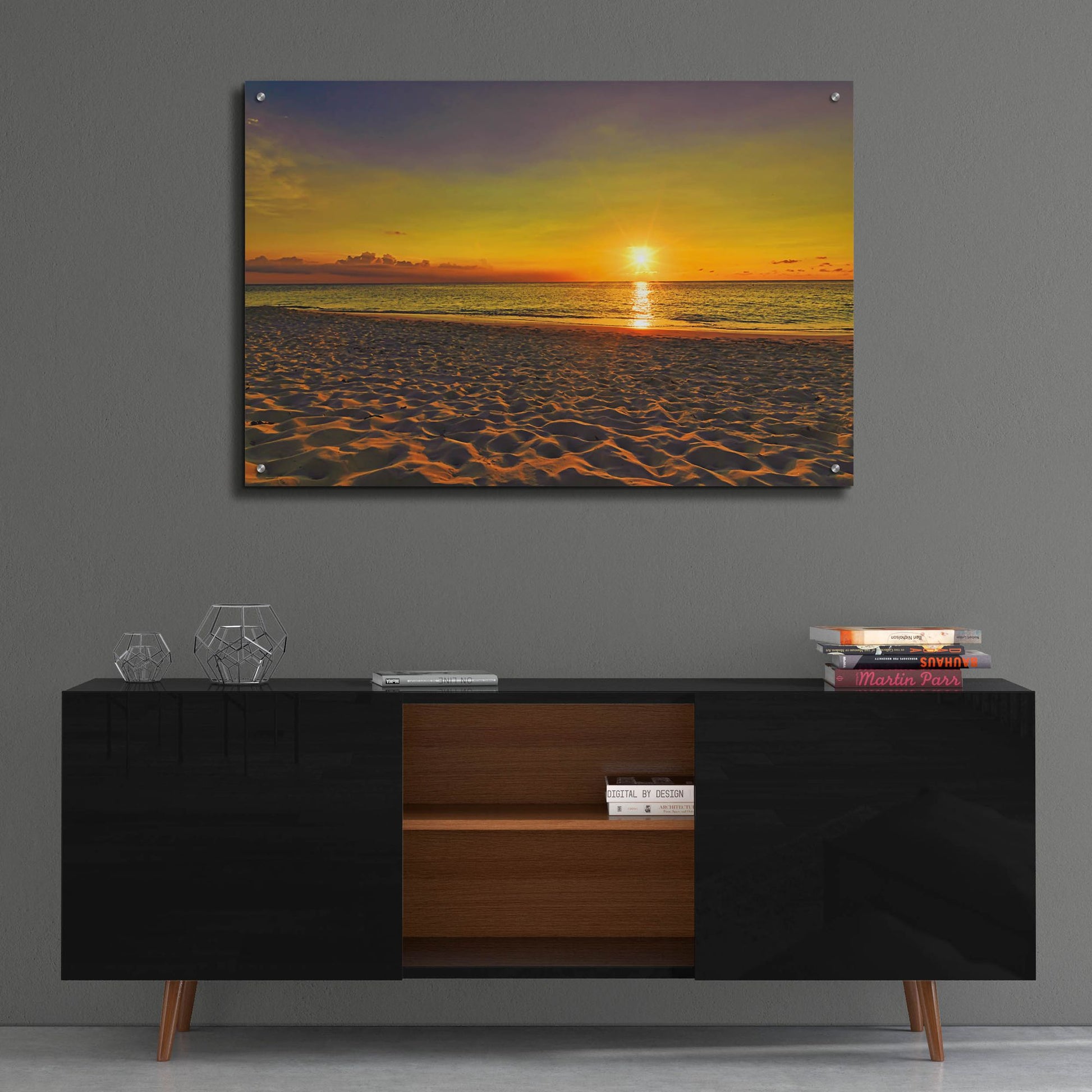 Epic Art 'Near The Horizon' by Mark A Paulda, Acrylic Glass Wall Art,36x24