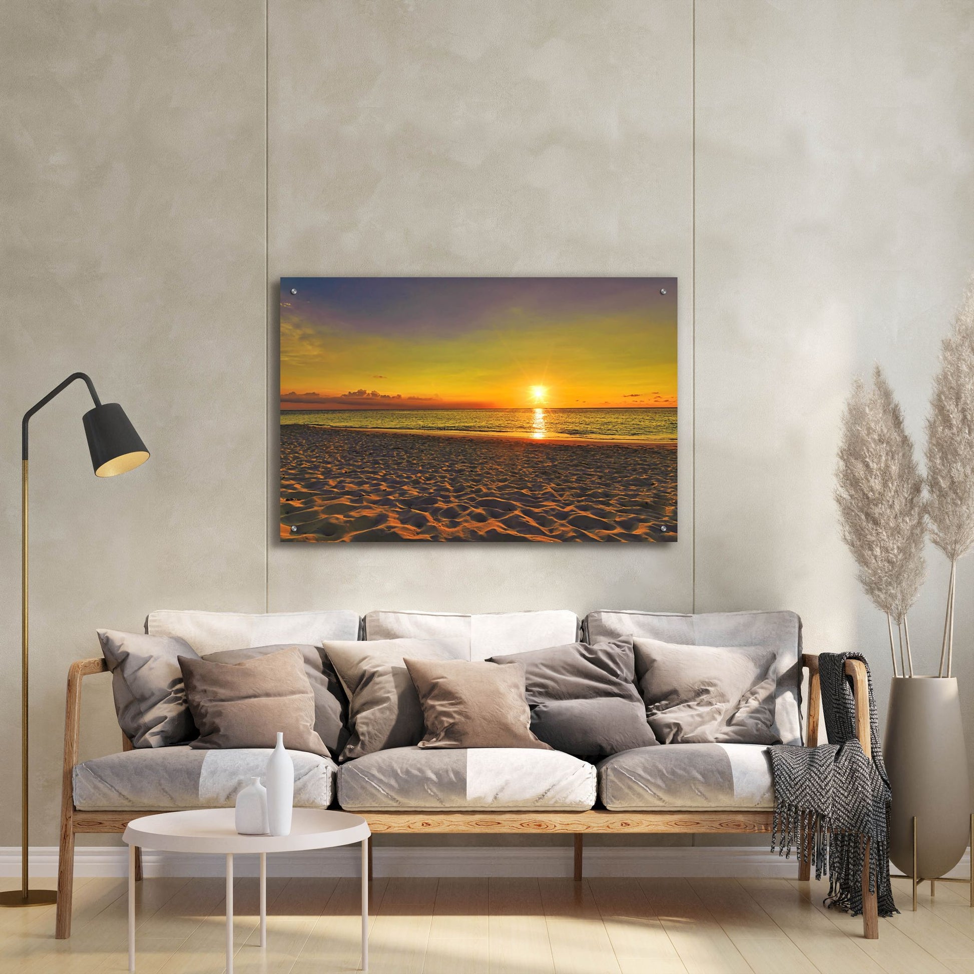 Epic Art 'Near The Horizon' by Mark A Paulda, Acrylic Glass Wall Art,36x24