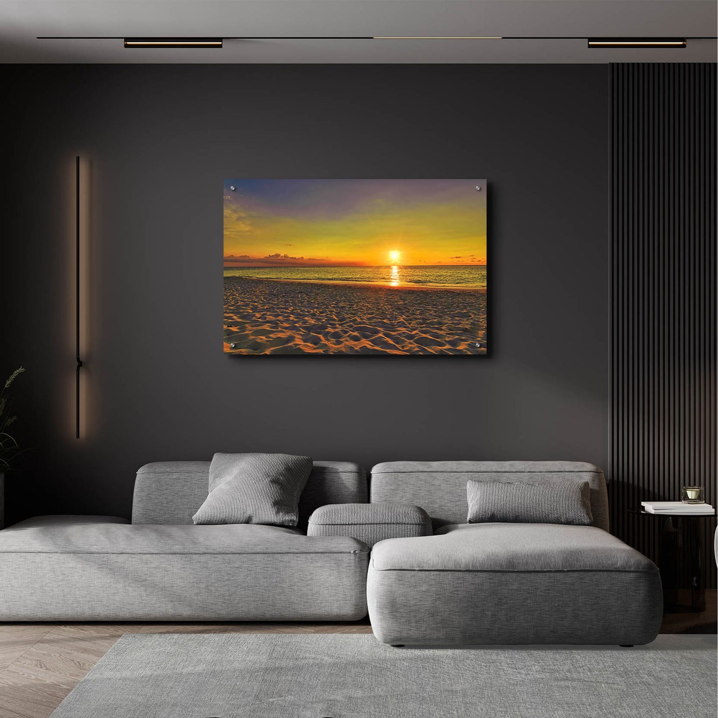 Epic Art 'Near The Horizon' by Mark A Paulda, Acrylic Glass Wall Art,36x24