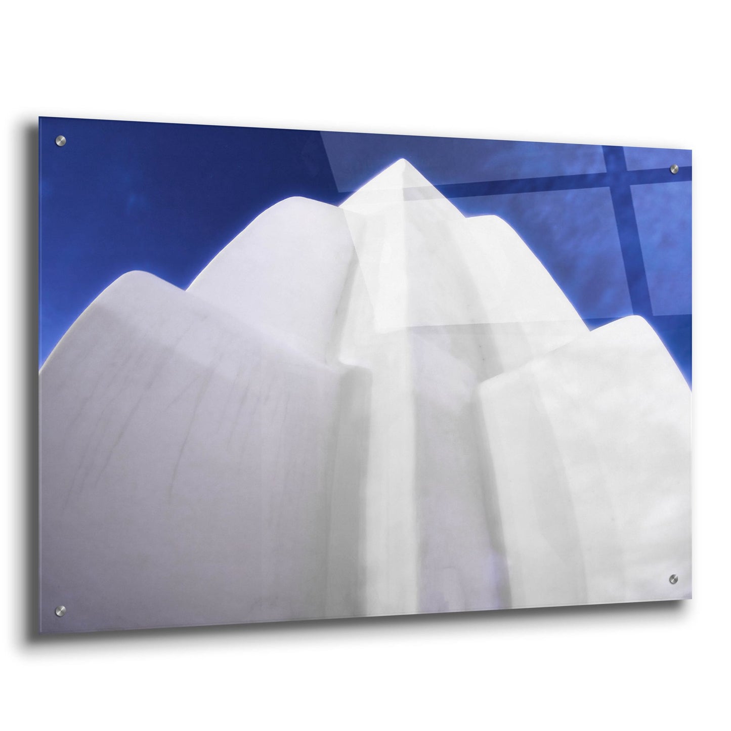 Epic Art 'San Elizario Mission' by Mark A Paulda, Acrylic Glass Wall Art,36x24