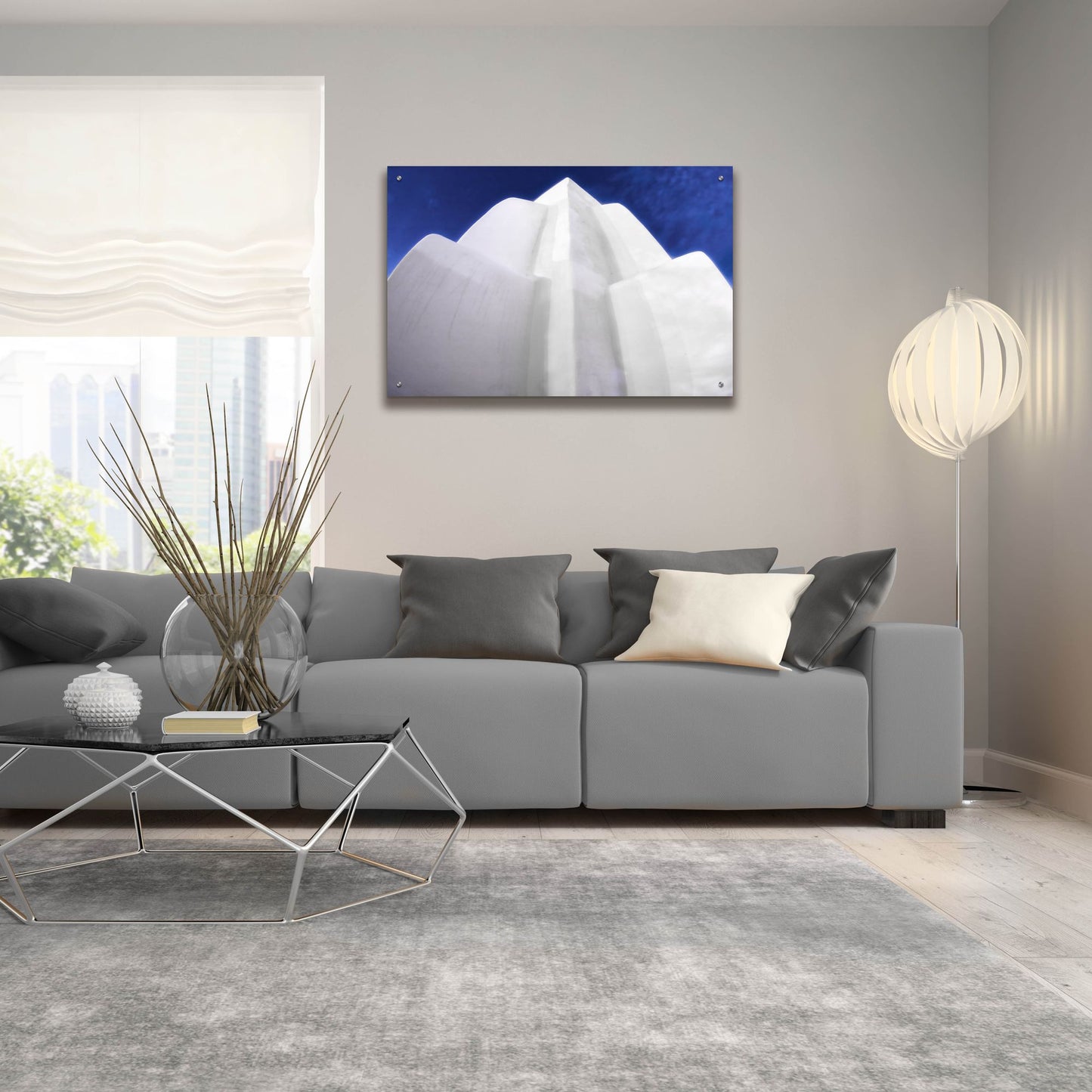 Epic Art 'San Elizario Mission' by Mark A Paulda, Acrylic Glass Wall Art,36x24