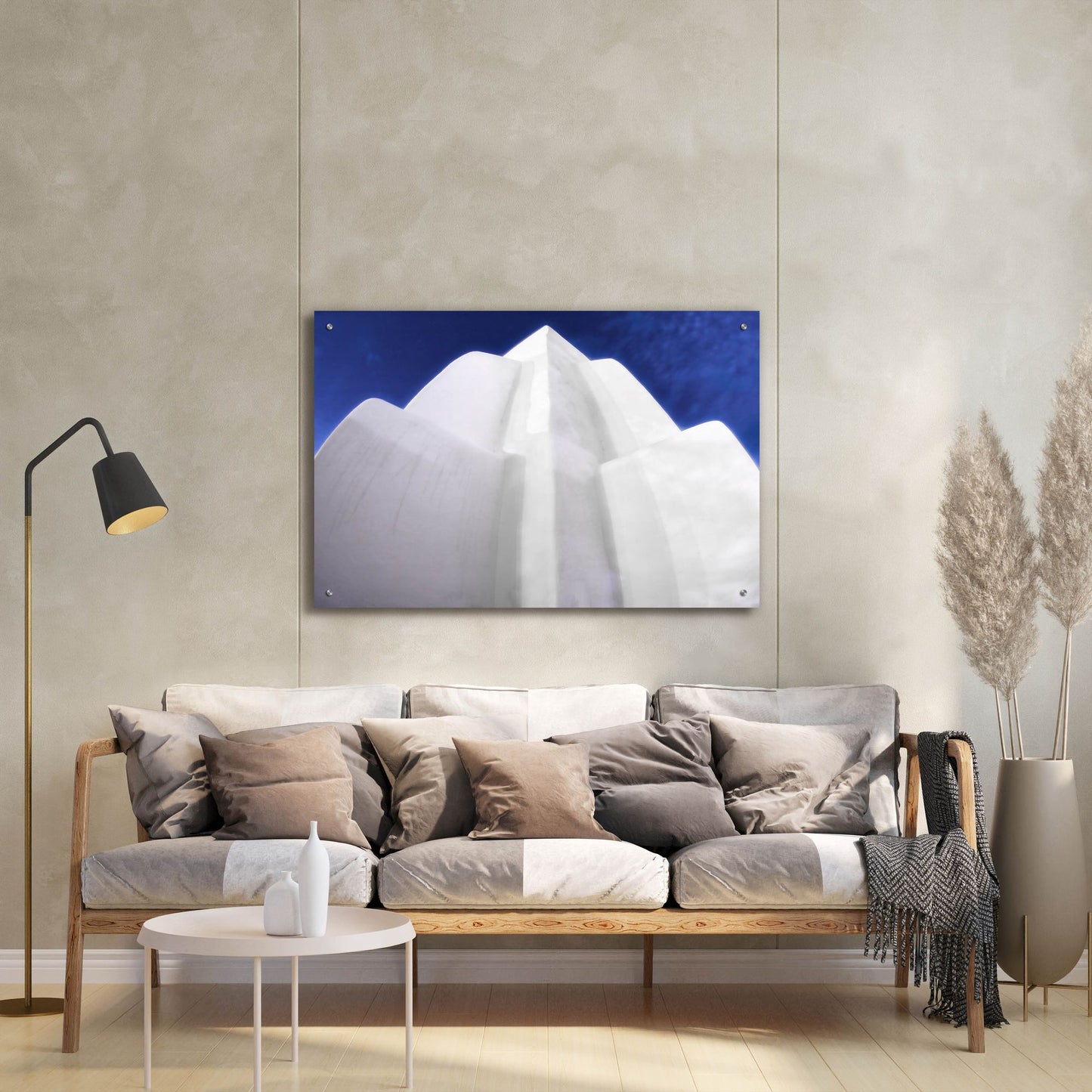 Epic Art 'San Elizario Mission' by Mark A Paulda, Acrylic Glass Wall Art,36x24