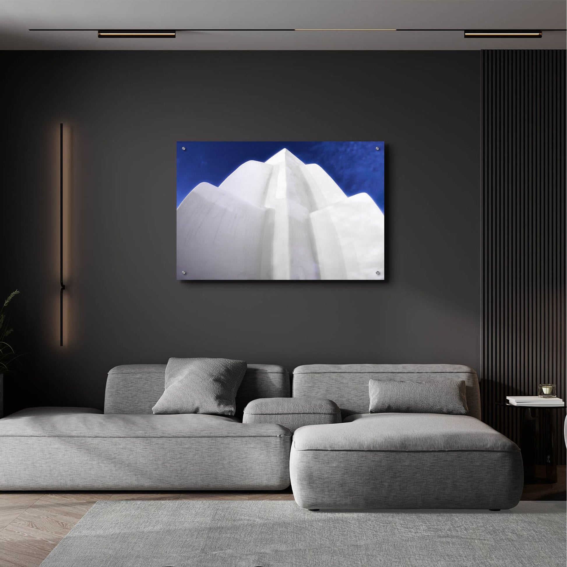 Epic Art 'San Elizario Mission' by Mark A Paulda, Acrylic Glass Wall Art,36x24