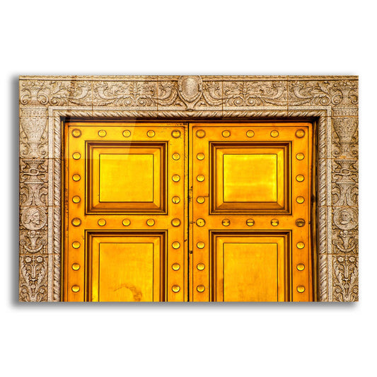 Epic Art 'State National Golden Doors' by Mark A Paulda, Acrylic Glass Wall Art