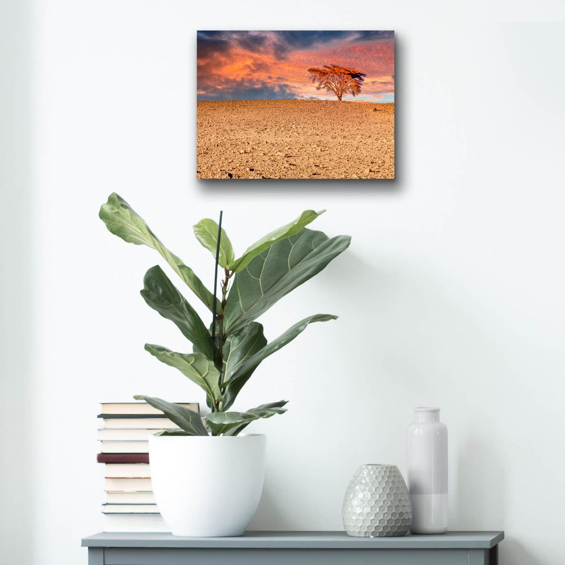 Epic Art 'Sahara Desert Beauty' by Mark A Paulda, Acrylic Glass Wall Art,16x12