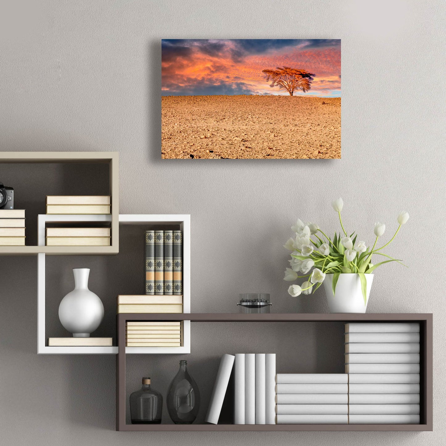 Epic Art 'Sahara Desert Beauty' by Mark A Paulda, Acrylic Glass Wall Art,24x16