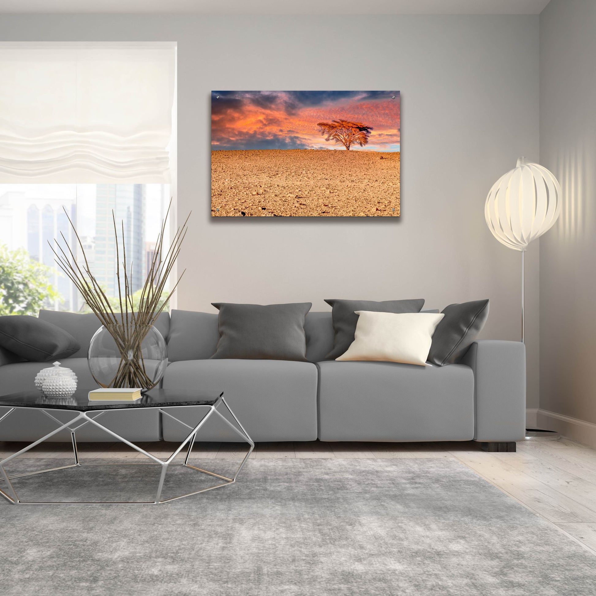 Epic Art 'Sahara Desert Beauty' by Mark A Paulda, Acrylic Glass Wall Art,36x24