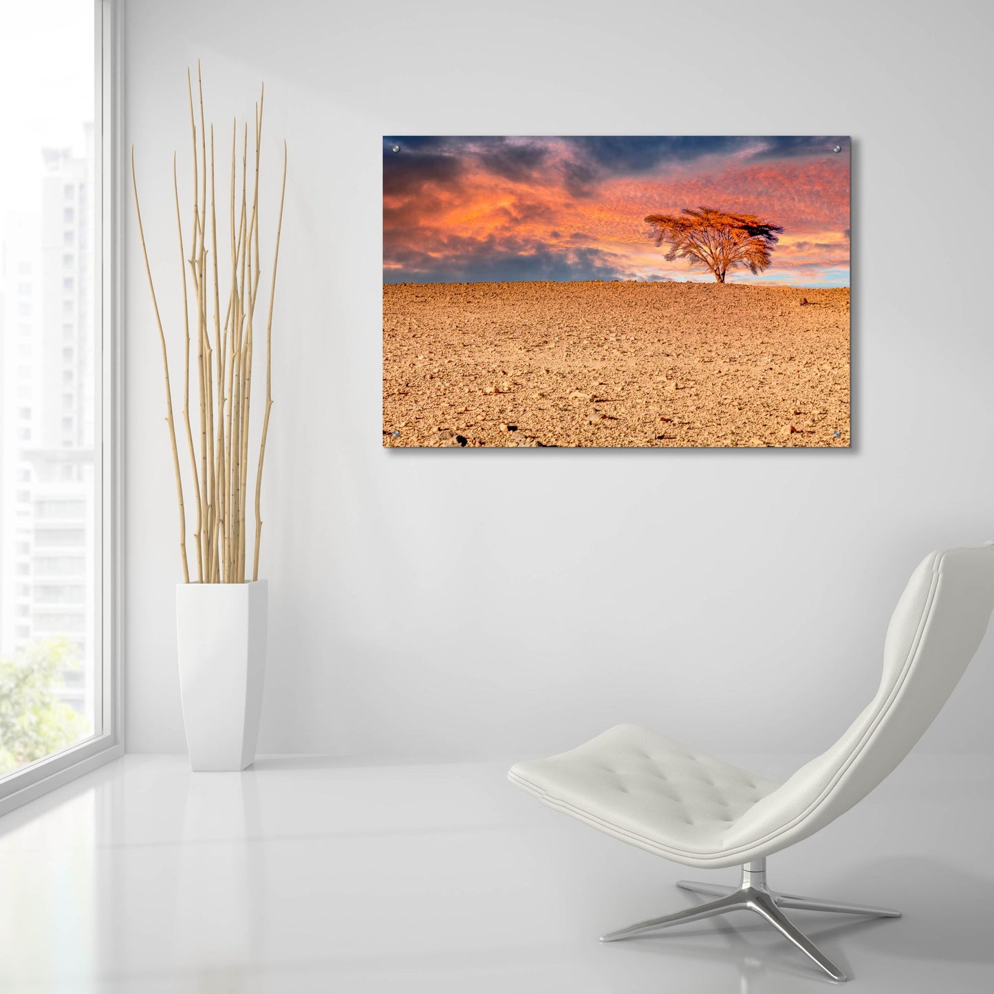 Epic Art 'Sahara Desert Beauty' by Mark A Paulda, Acrylic Glass Wall Art,36x24