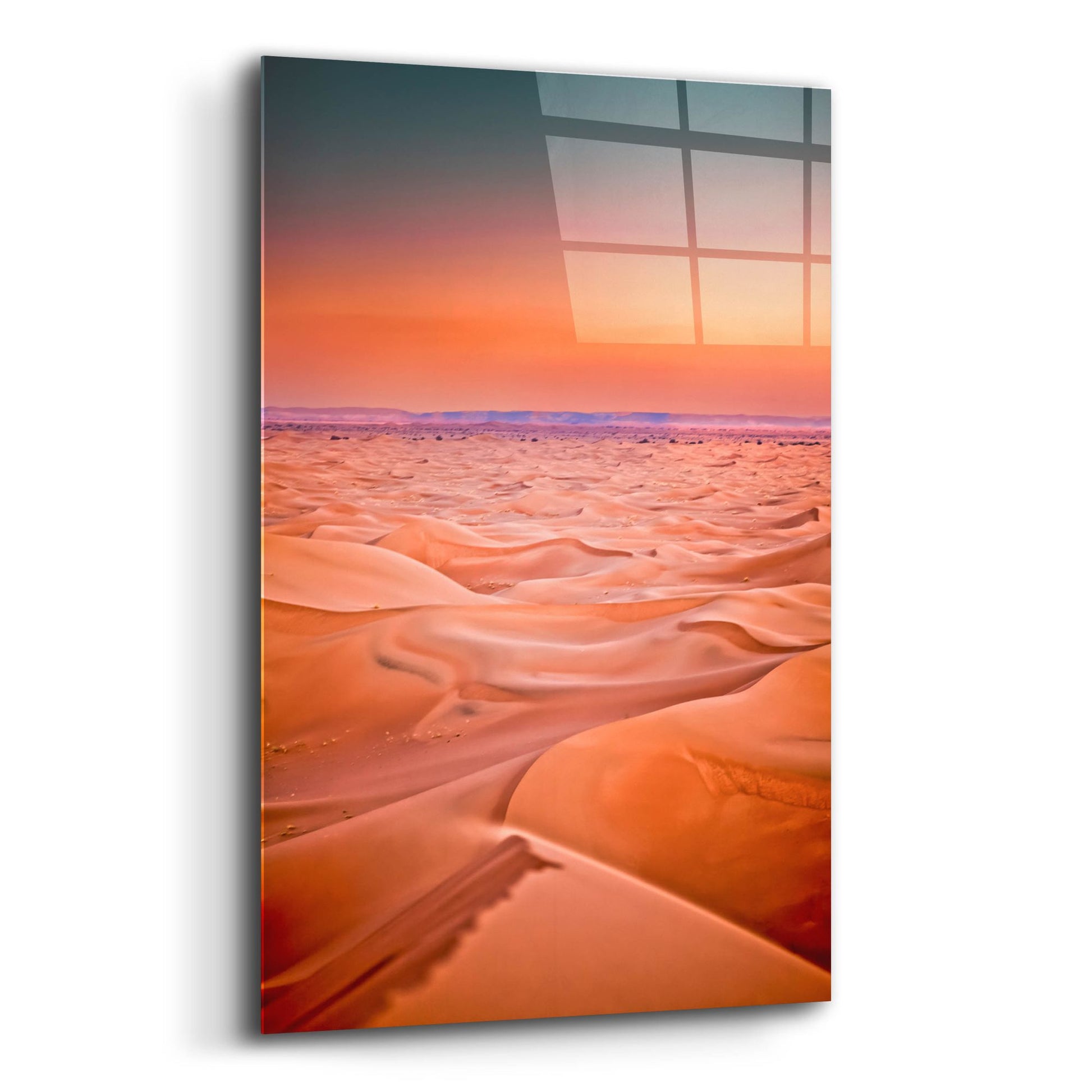 Epic Art 'Serenity In The Sahara' by Mark A Paulda, Acrylic Glass Wall Art,12x16