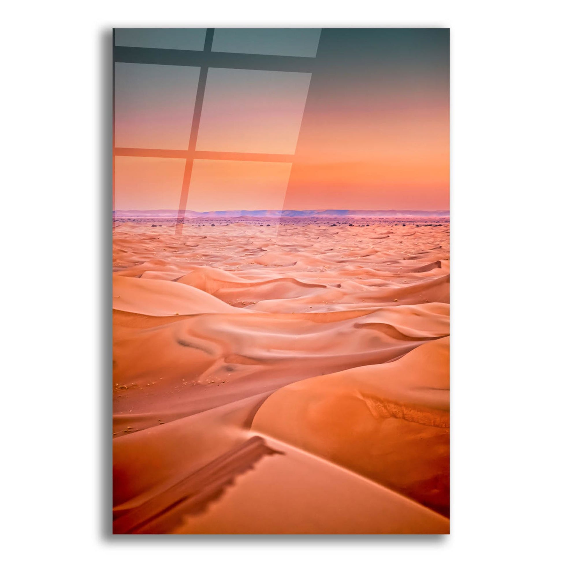 Epic Art 'Serenity In The Sahara' by Mark A Paulda, Acrylic Glass Wall Art,12x16