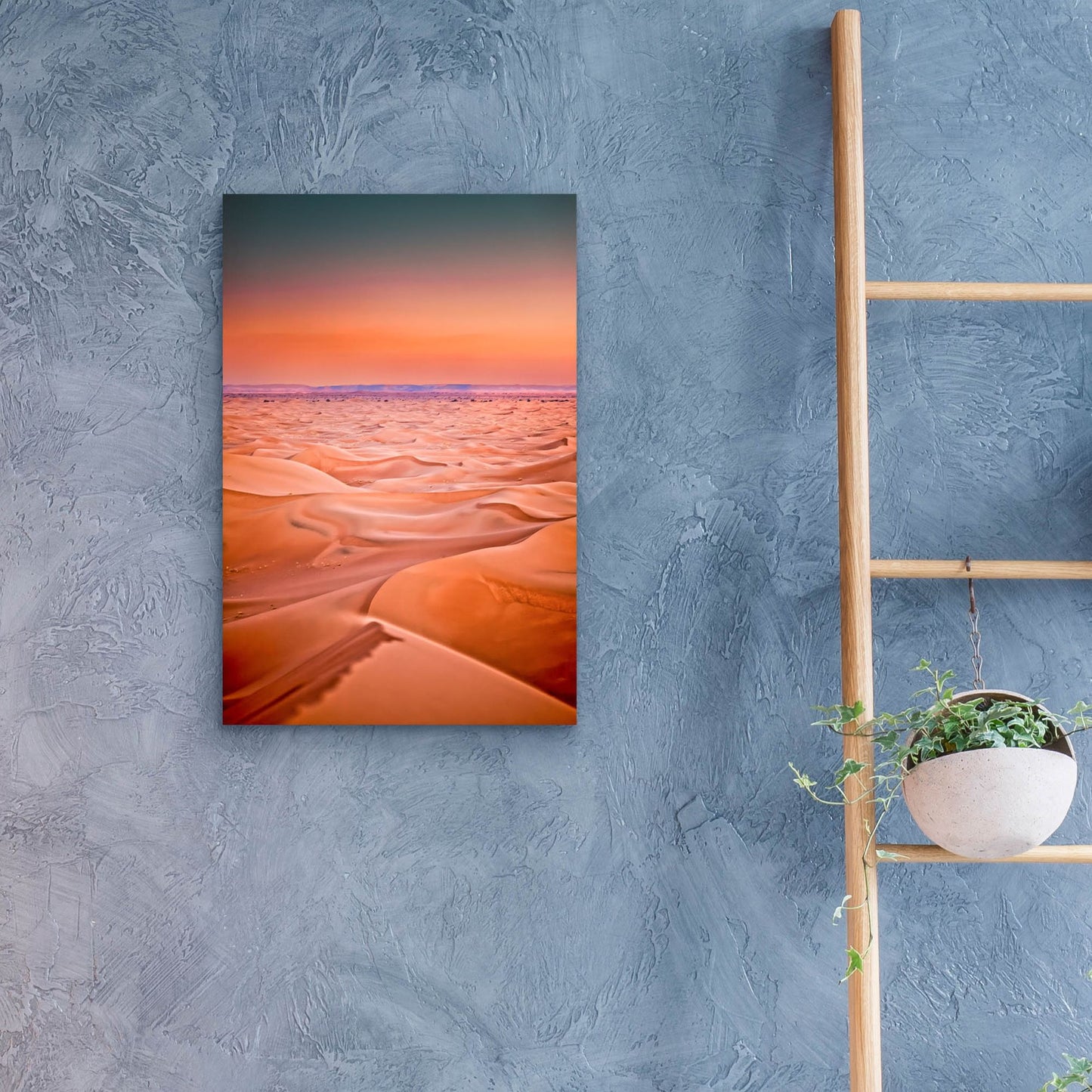 Epic Art 'Serenity In The Sahara' by Mark A Paulda, Acrylic Glass Wall Art,16x24