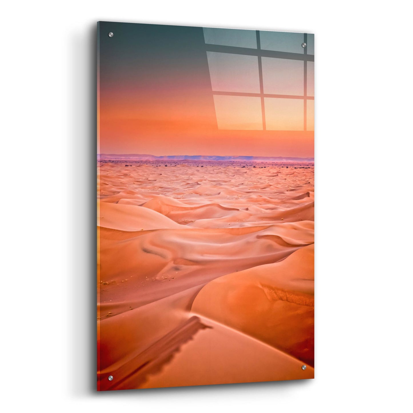 Epic Art 'Serenity In The Sahara' by Mark A Paulda, Acrylic Glass Wall Art,24x36