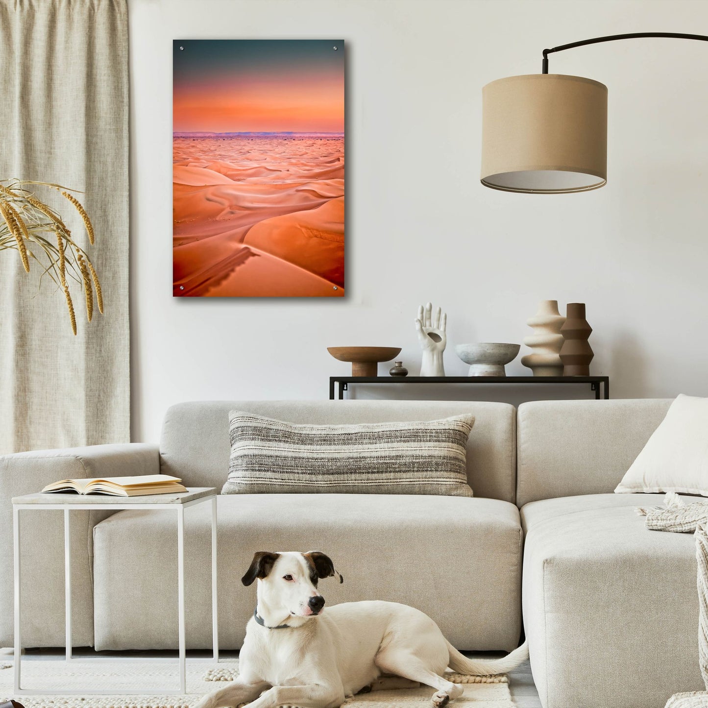 Epic Art 'Serenity In The Sahara' by Mark A Paulda, Acrylic Glass Wall Art,24x36