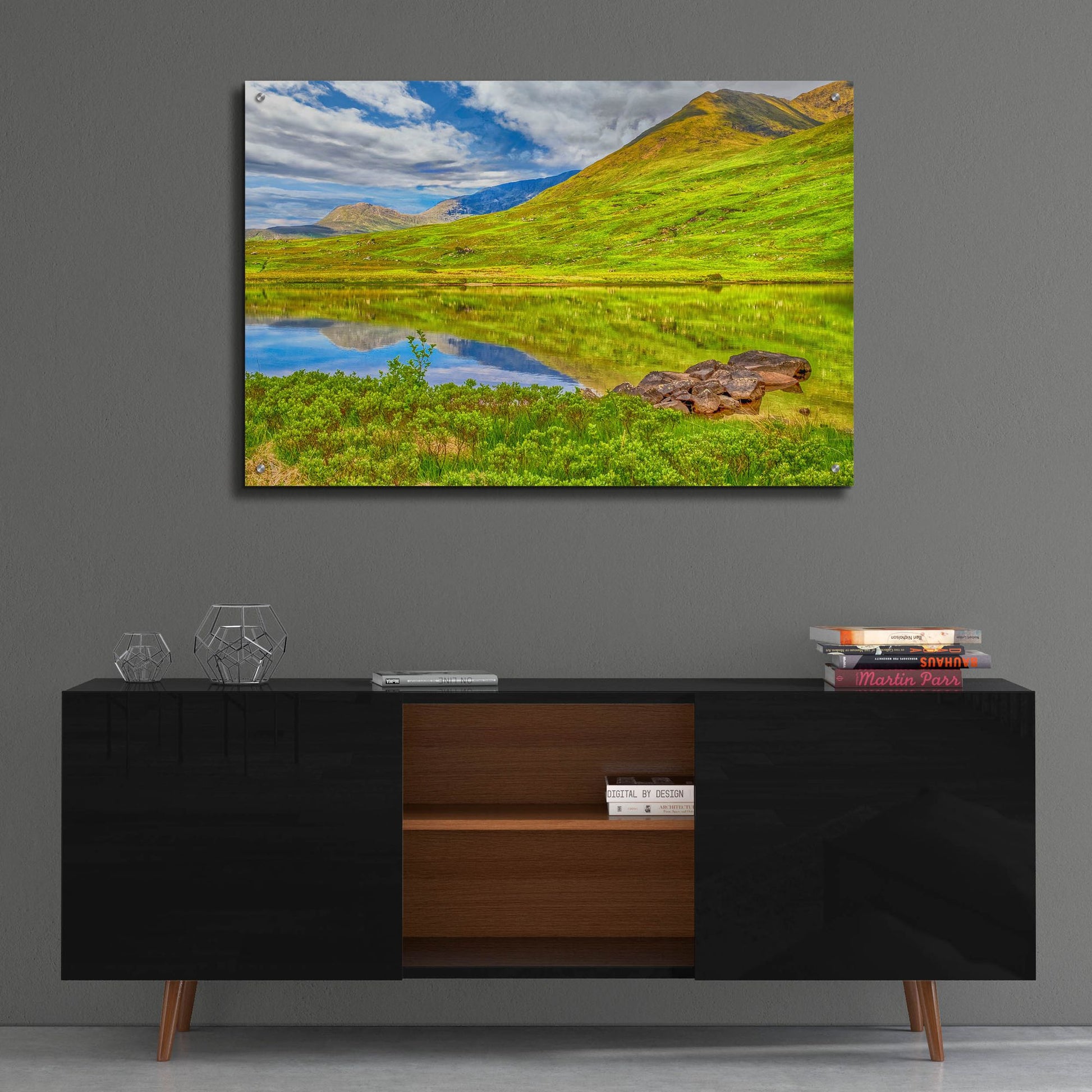 Epic Art 'West Ireland Green' by Mark A Paulda, Acrylic Glass Wall Art,36x24