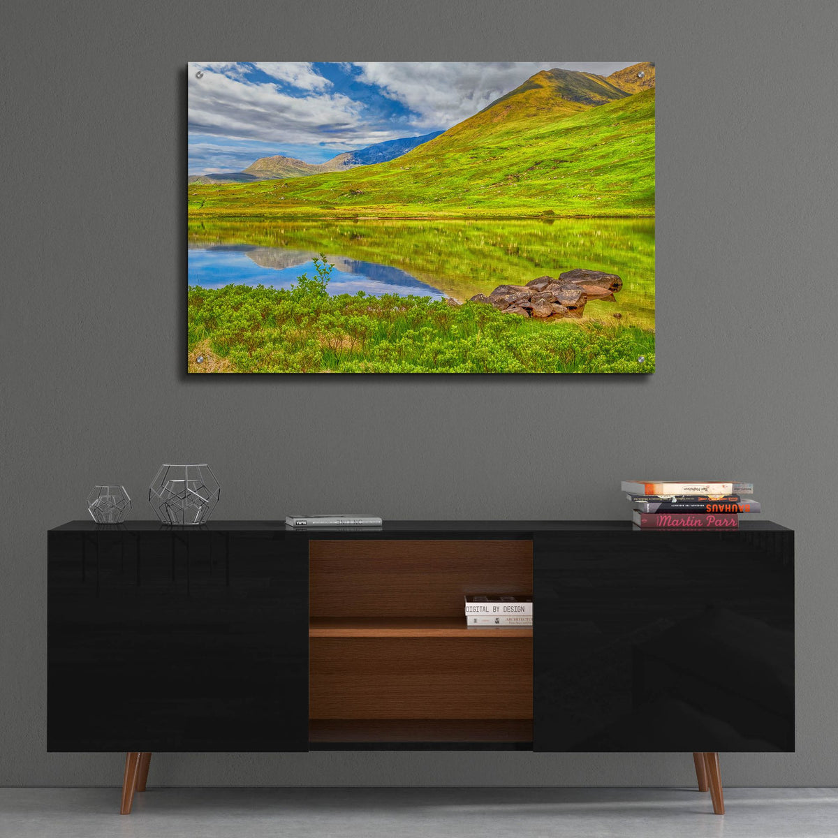 Epic Art 'West Ireland Green' by Mark A Paulda, Acrylic Glass Wall Art,36x24