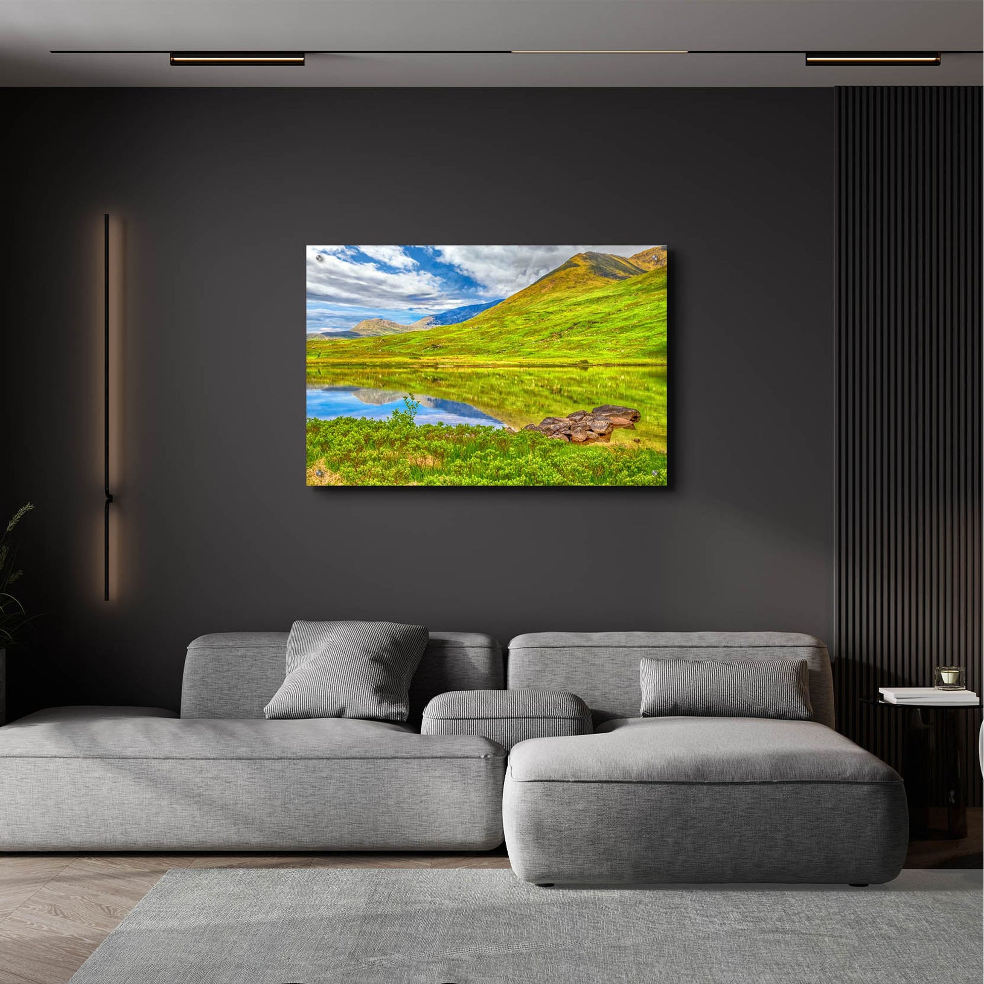 Epic Art 'West Ireland Green' by Mark A Paulda, Acrylic Glass Wall Art,36x24