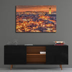 Epic Art 'Matera Italy Sunset' by Mark A Paulda, Acrylic Glass Wall Art,36x24