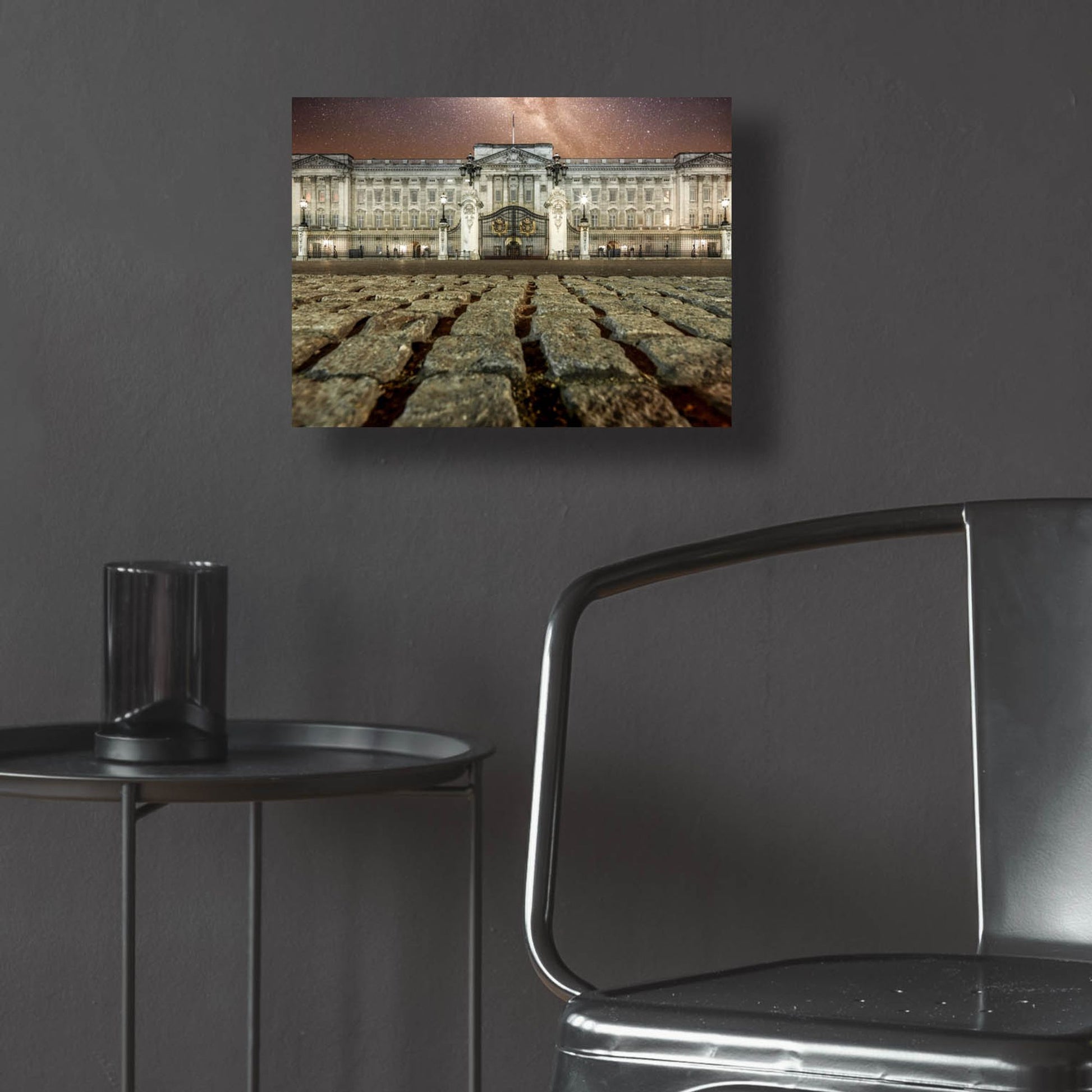 Epic Art 'Down Low At Buckingham Palace' by Mark A Paulda, Acrylic Glass Wall Art,16x12