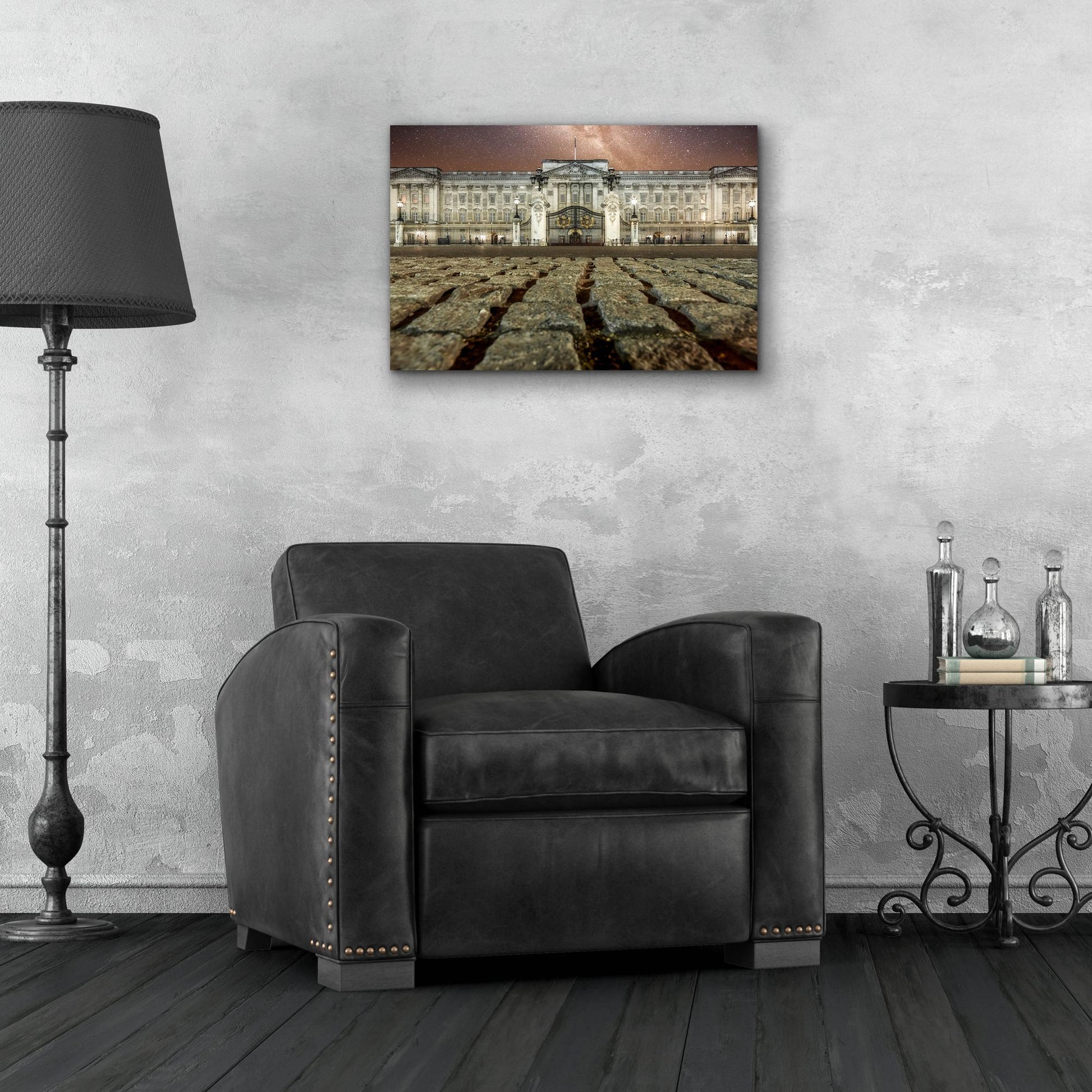 Epic Art 'Down Low At Buckingham Palace' by Mark A Paulda, Acrylic Glass Wall Art,24x16