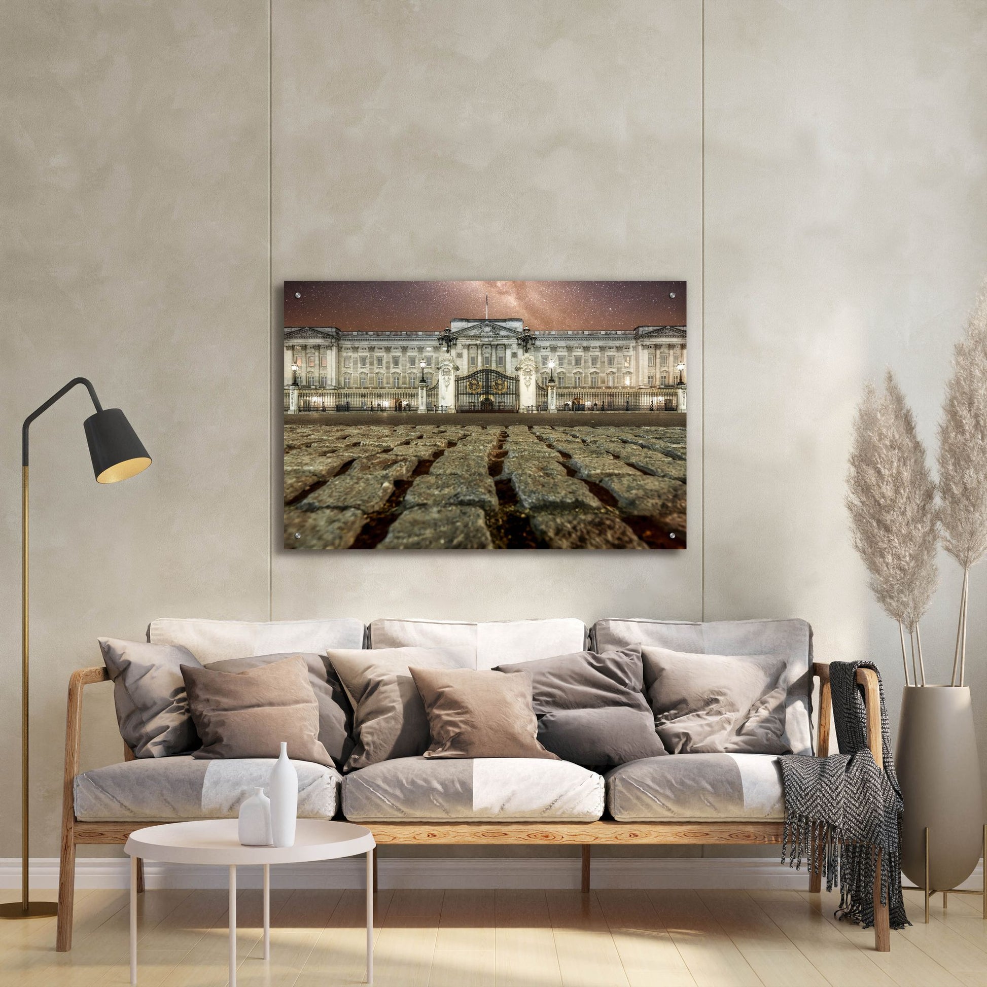 Epic Art 'Down Low At Buckingham Palace' by Mark A Paulda, Acrylic Glass Wall Art,36x24