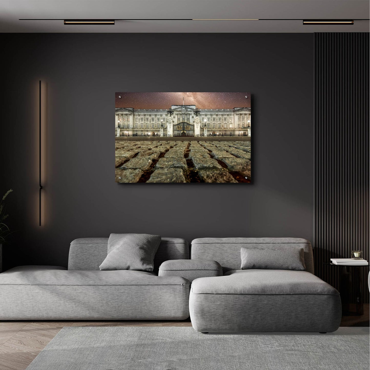 Epic Art 'Down Low At Buckingham Palace' by Mark A Paulda, Acrylic Glass Wall Art,36x24