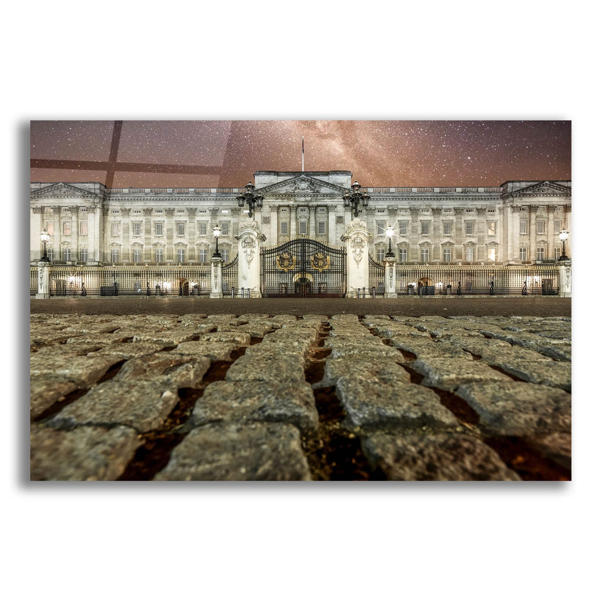 Epic Art 'Down Low At Buckingham Palace' by Mark A Paulda, Acrylic Glass Wall Art