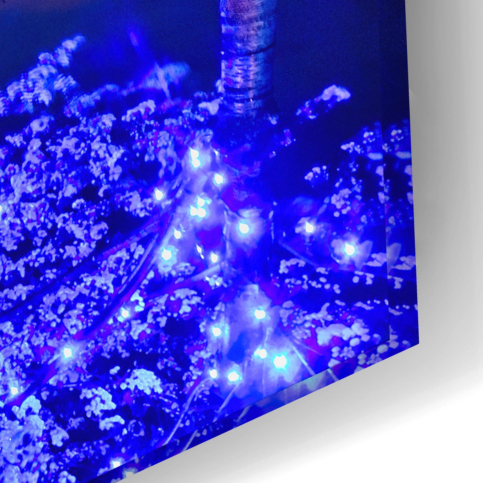 Epic Art 'London Eye In Blue' by Mark A Paulda, Acrylic Glass Wall Art,24x16