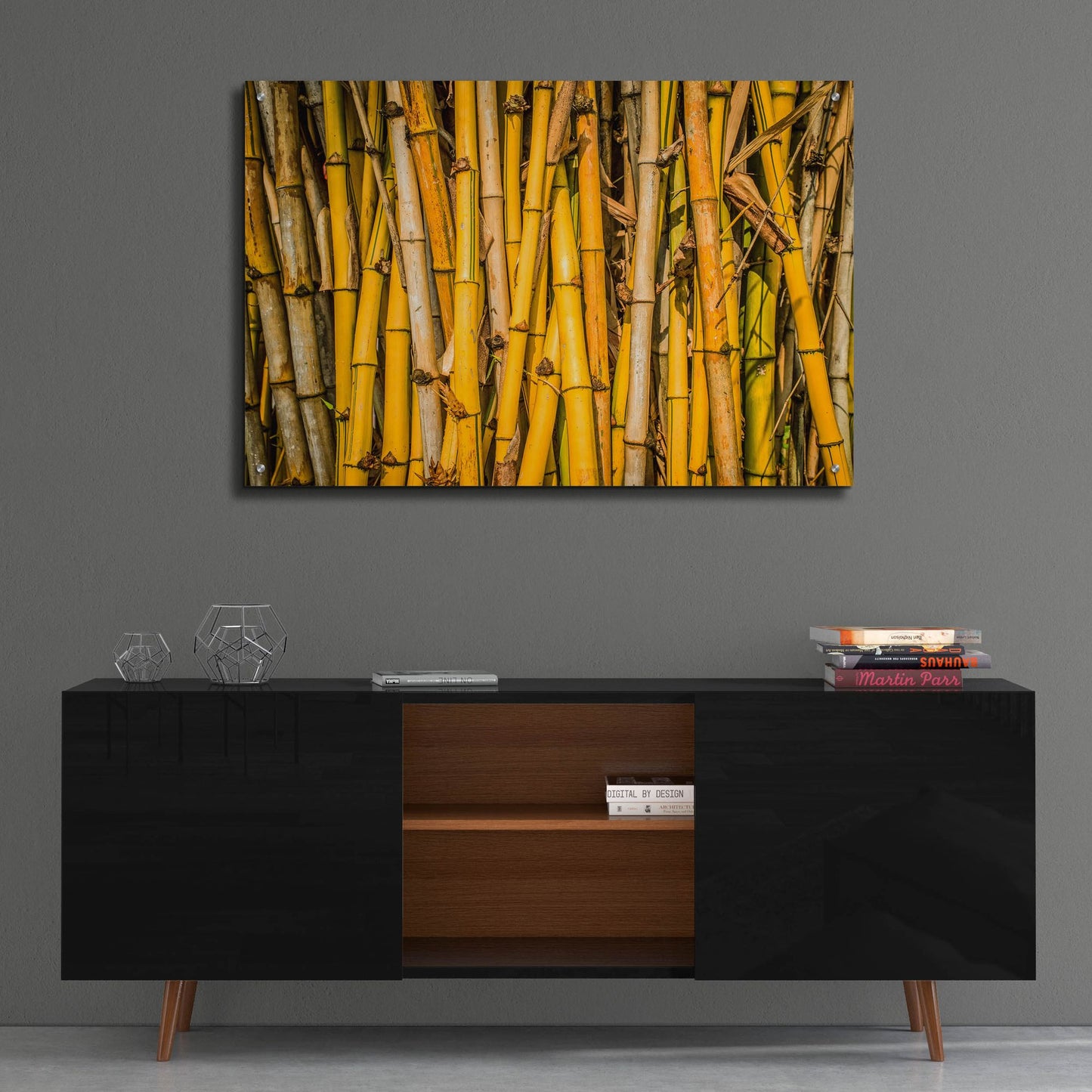 Epic Art 'Bamboo' by Mark A Paulda, Acrylic Glass Wall Art,36x24