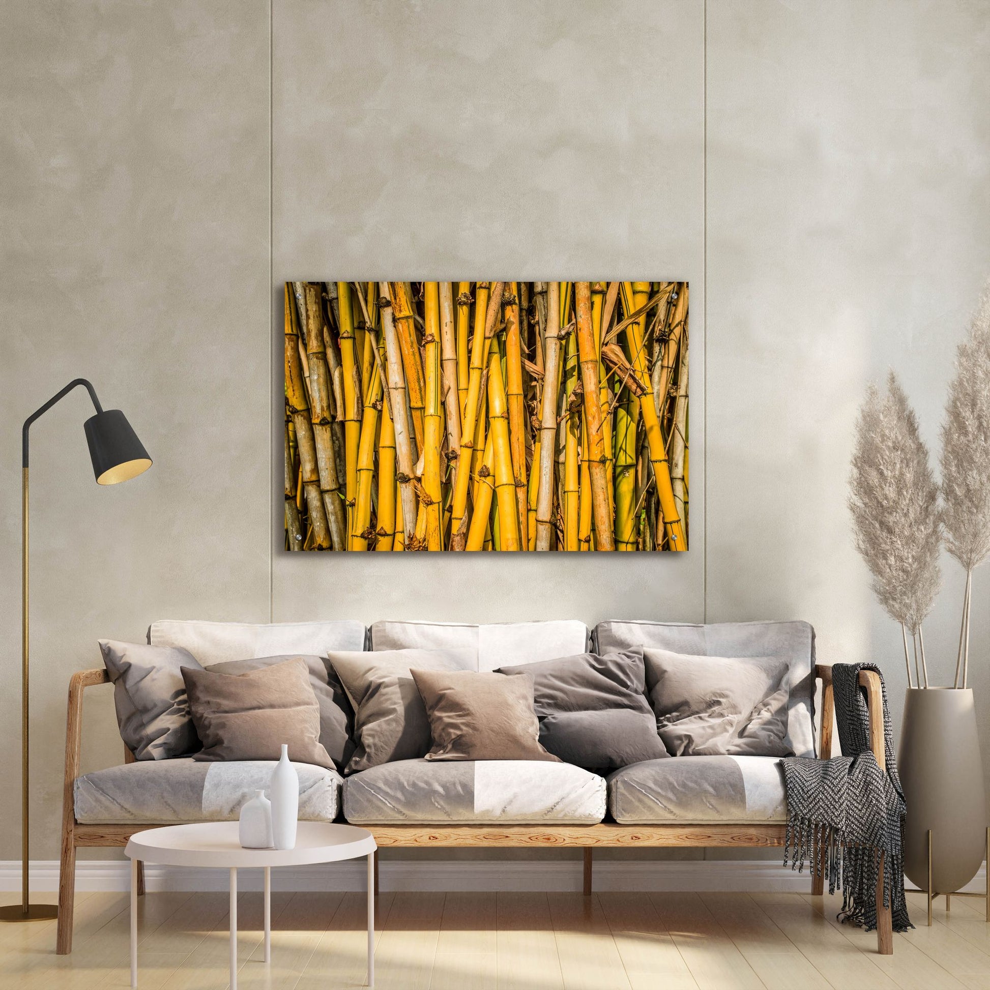 Epic Art 'Bamboo' by Mark A Paulda, Acrylic Glass Wall Art,36x24