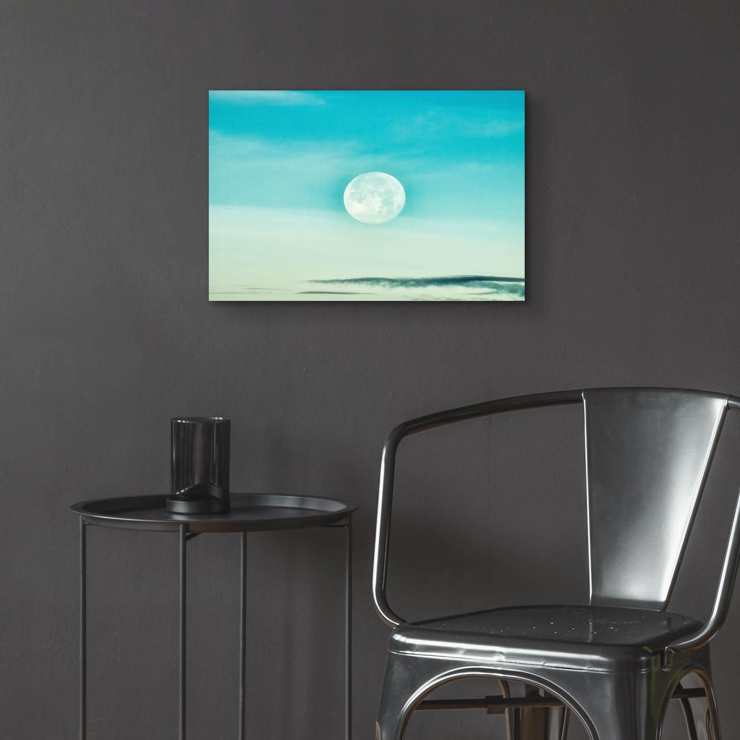 Epic Art 'Blue Moon' by Mark A Paulda, Acrylic Glass Wall Art,24x16