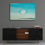 Epic Art 'Blue Moon' by Mark A Paulda, Acrylic Glass Wall Art,36x24