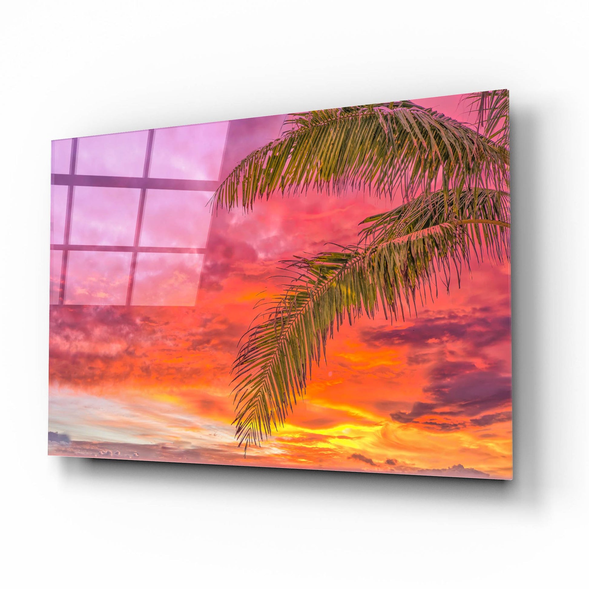 Epic Art 'Tropical Treat' by Mark A Paulda, Acrylic Glass Wall Art,16x12