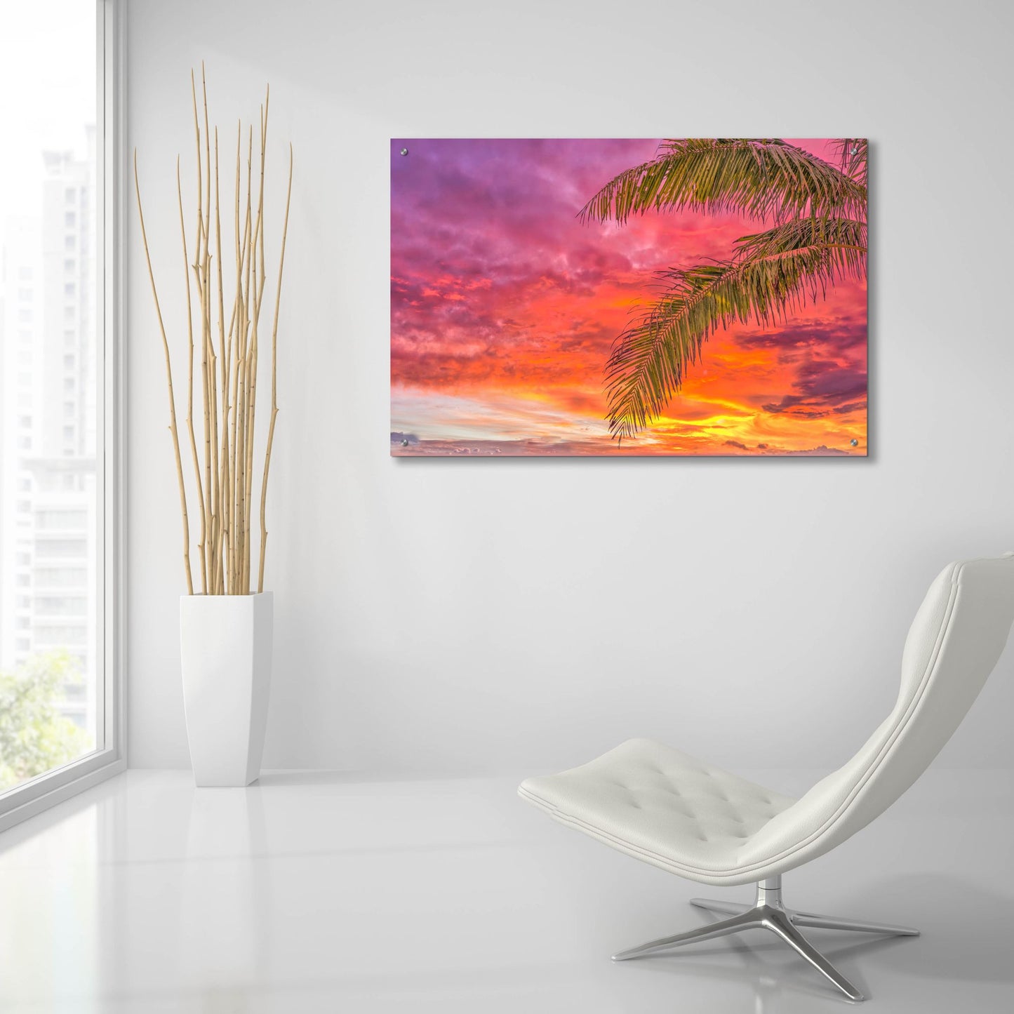 Epic Art 'Tropical Treat' by Mark A Paulda, Acrylic Glass Wall Art,36x24