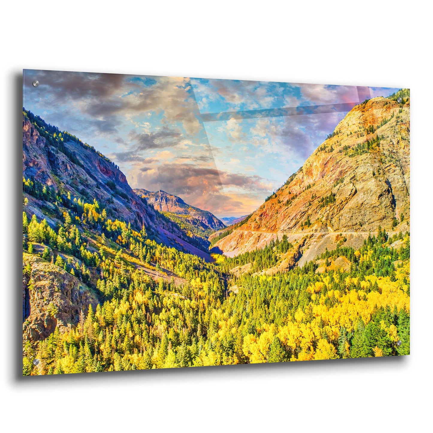 Epic Art 'Million Dollar View' by Mark A Paulda, Acrylic Glass Wall Art,36x24