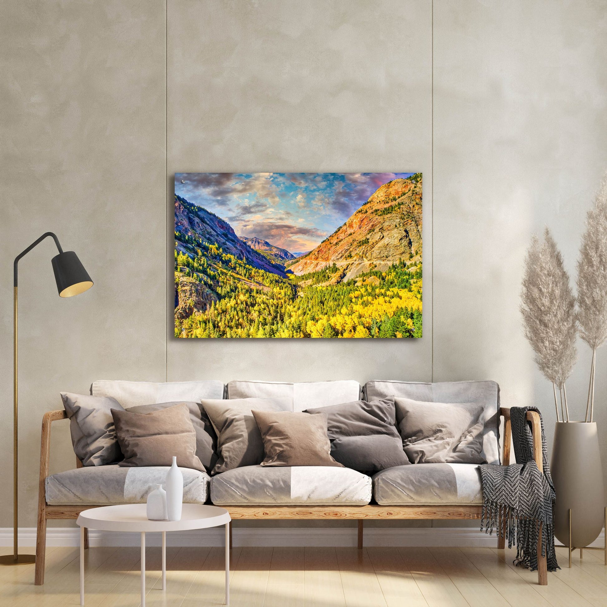 Epic Art 'Million Dollar View' by Mark A Paulda, Acrylic Glass Wall Art,36x24