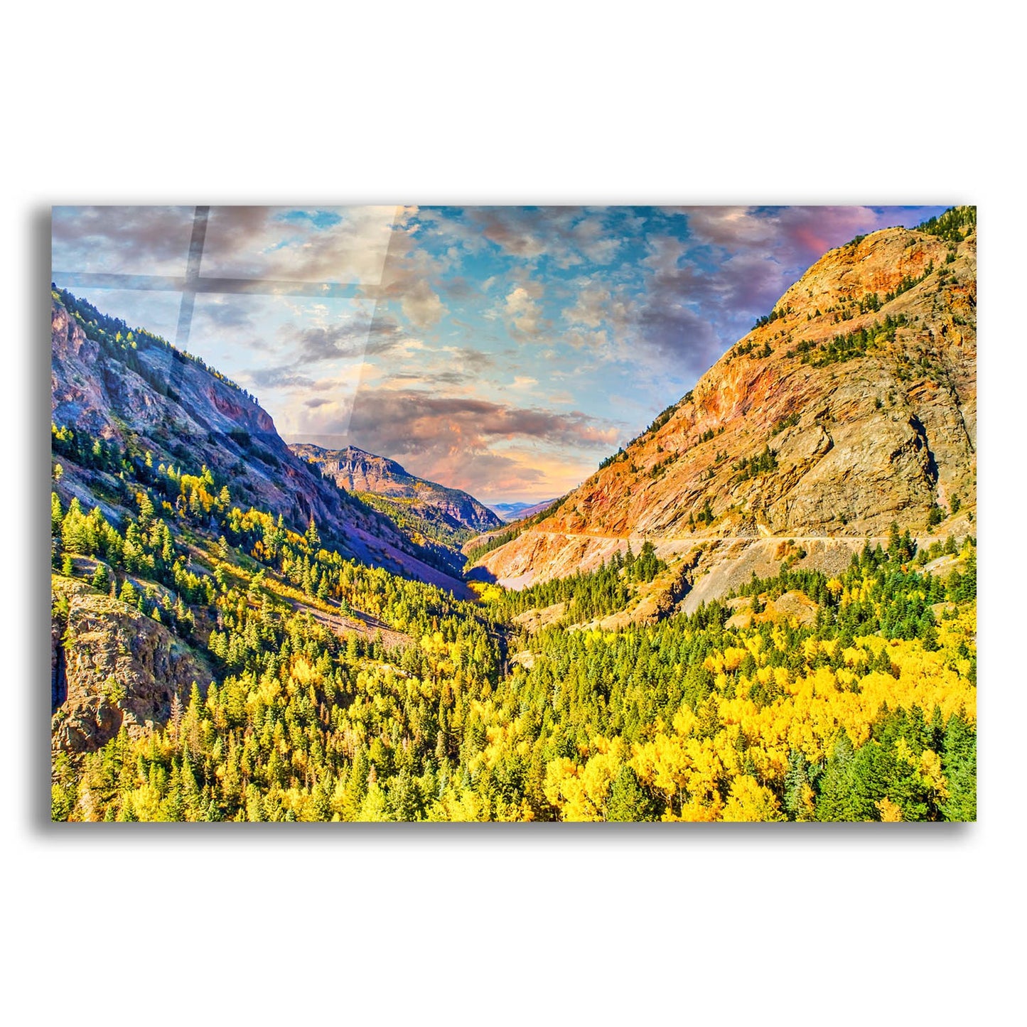 Epic Art 'Million Dollar View' by Mark A Paulda, Acrylic Glass Wall Art