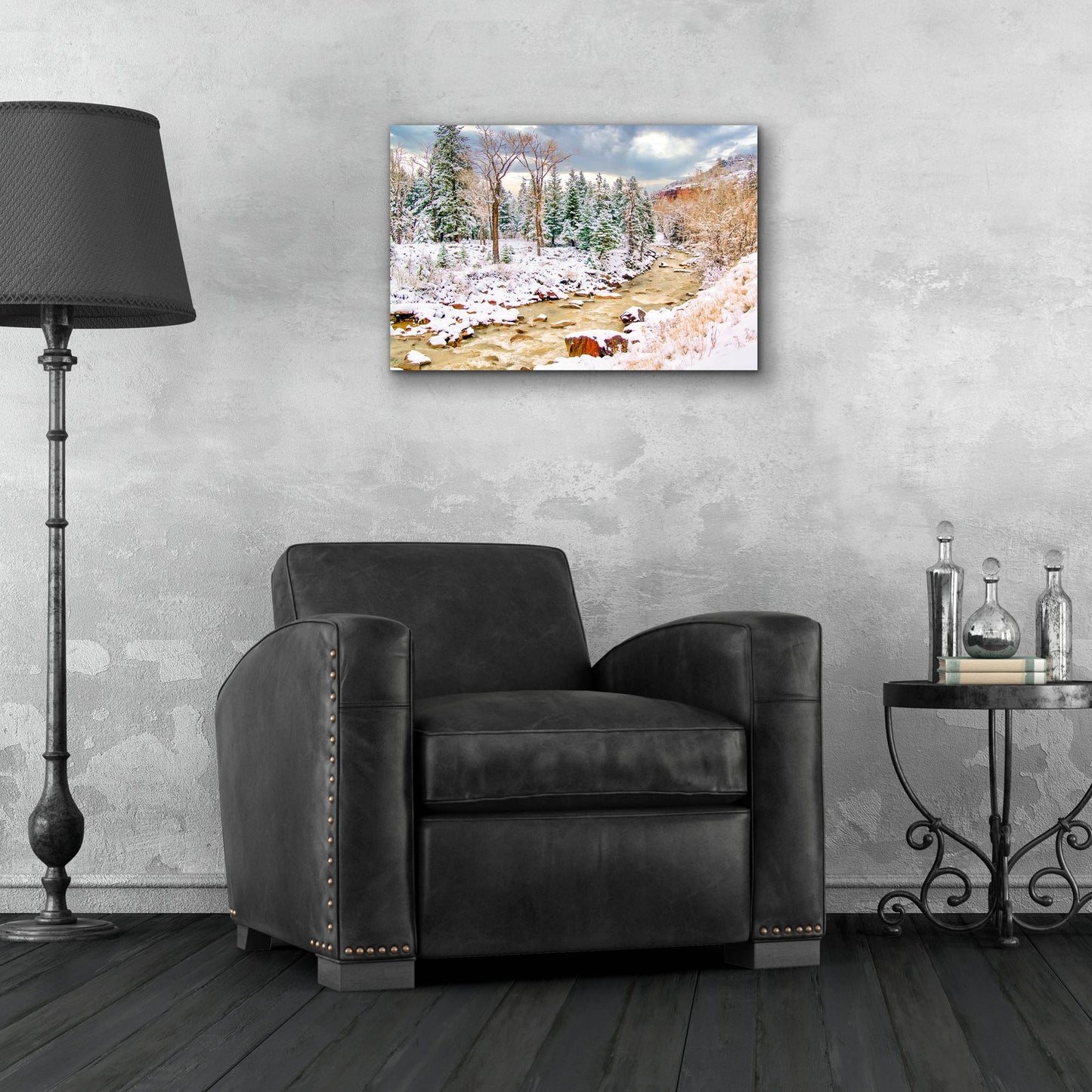 Epic Art 'Uncompahgre Snow' by Mark A Paulda, Acrylic Glass Wall Art,24x16