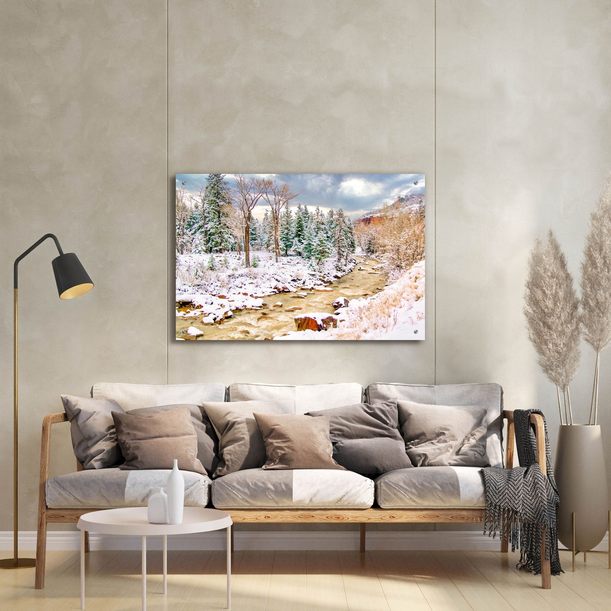 Epic Art 'Uncompahgre Snow' by Mark A Paulda, Acrylic Glass Wall Art,36x24