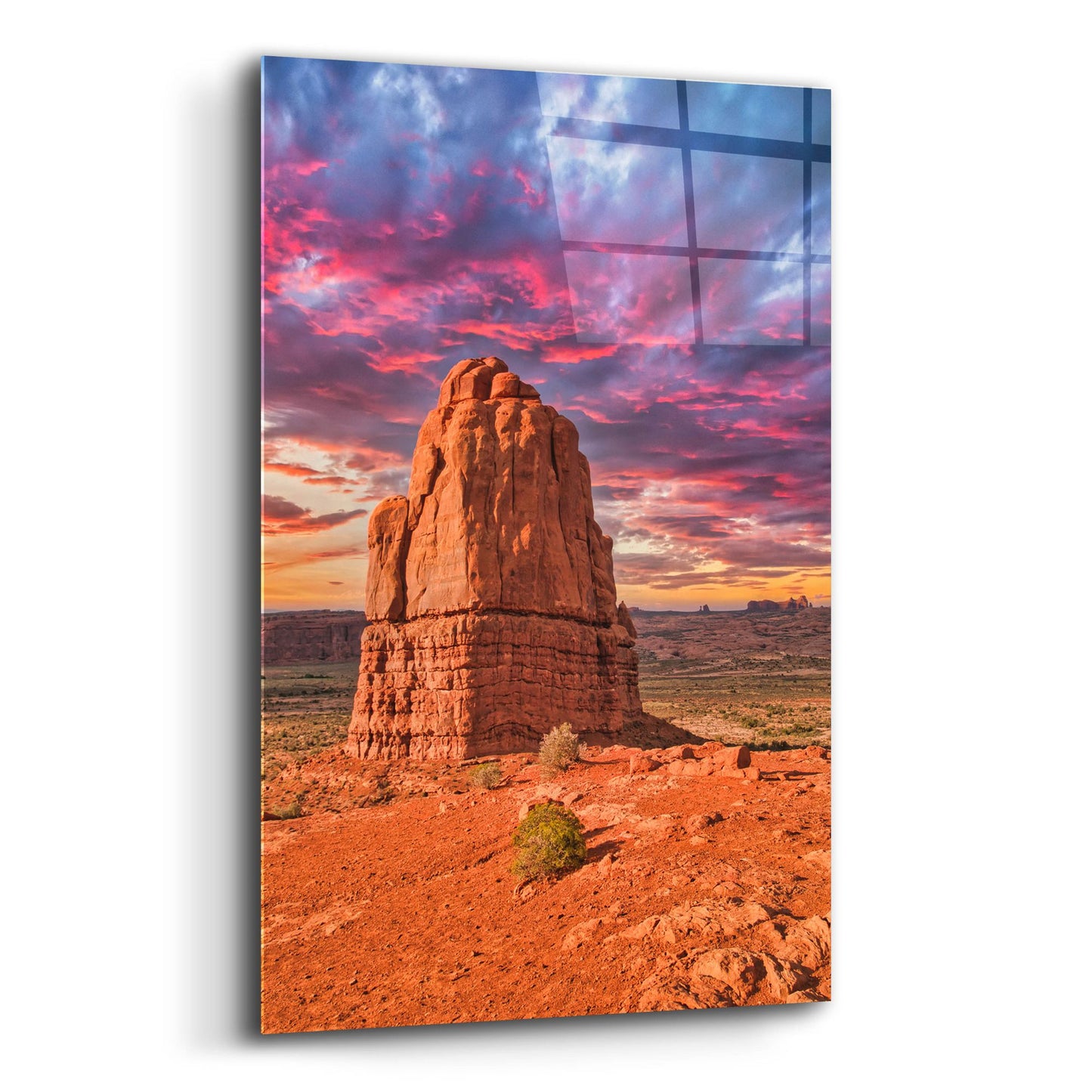 Epic Art 'Southern Utah Beauty' by Mark A Paulda, Acrylic Glass Wall Art,12x16