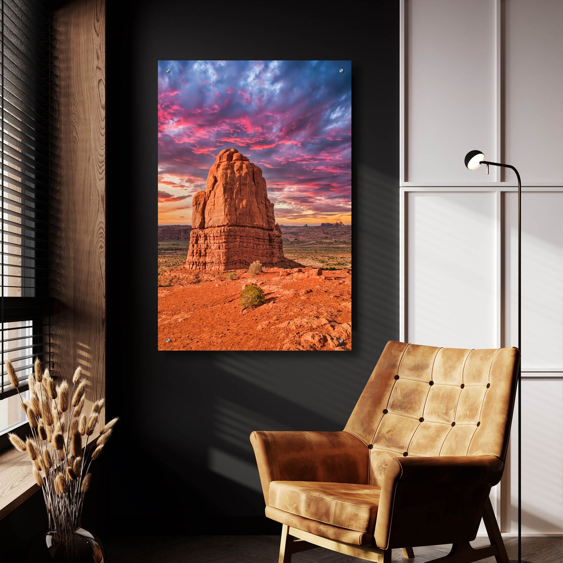 Epic Art 'Southern Utah Beauty' by Mark A Paulda, Acrylic Glass Wall Art,24x36