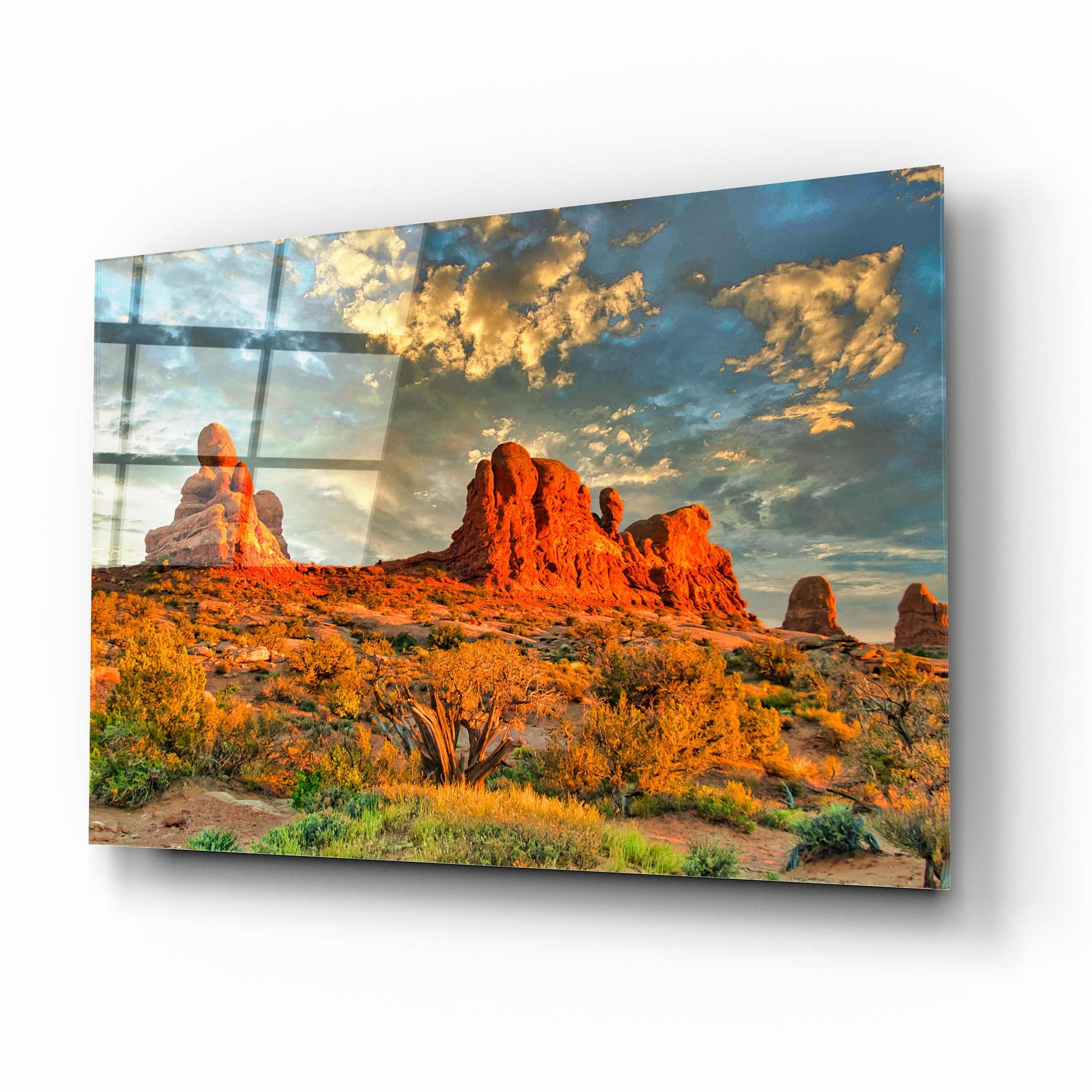 Epic Art 'Southern Utah Late Afternoon' by Mark A Paulda, Acrylic Glass Wall Art,16x12