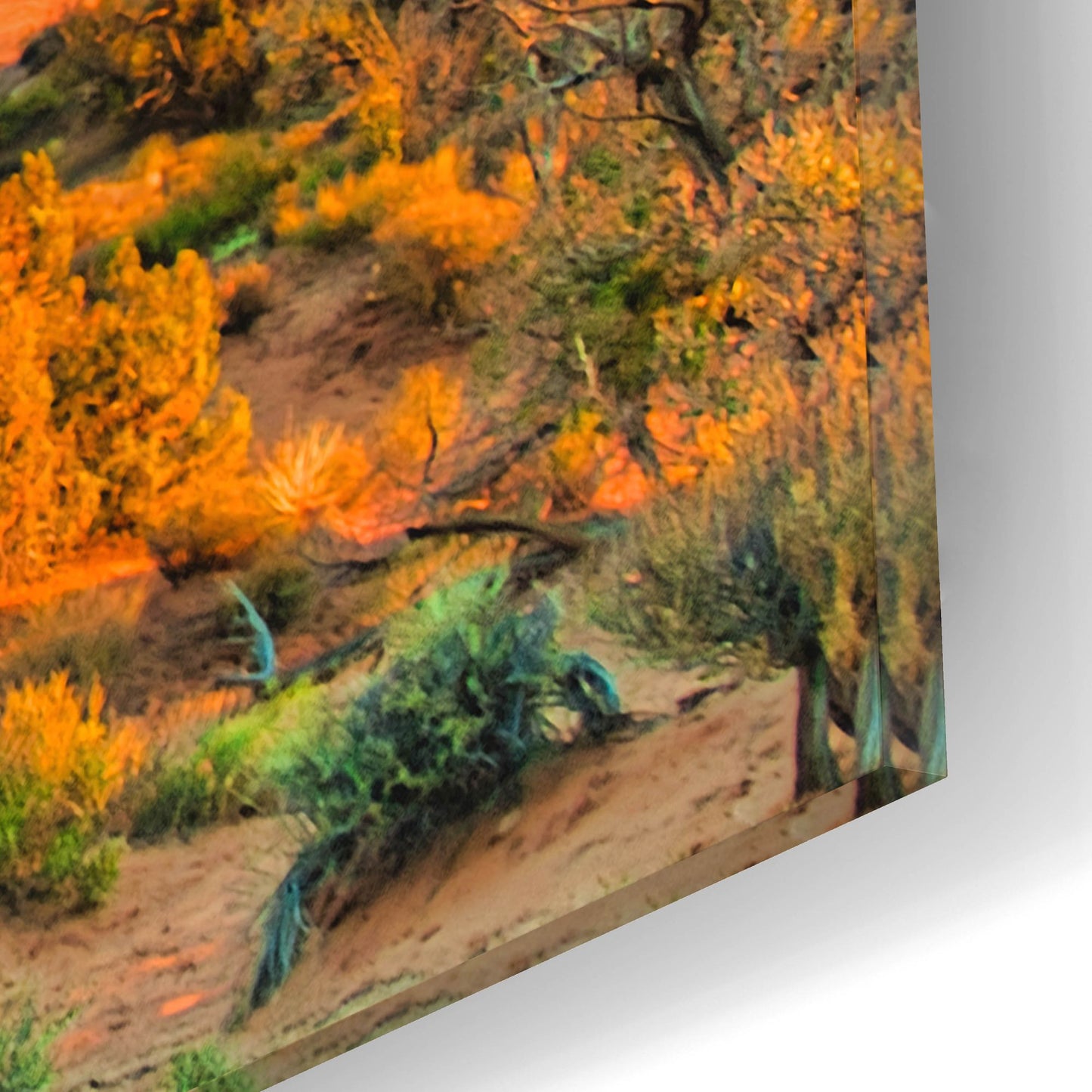 Epic Art 'Southern Utah Late Afternoon' by Mark A Paulda, Acrylic Glass Wall Art,16x12