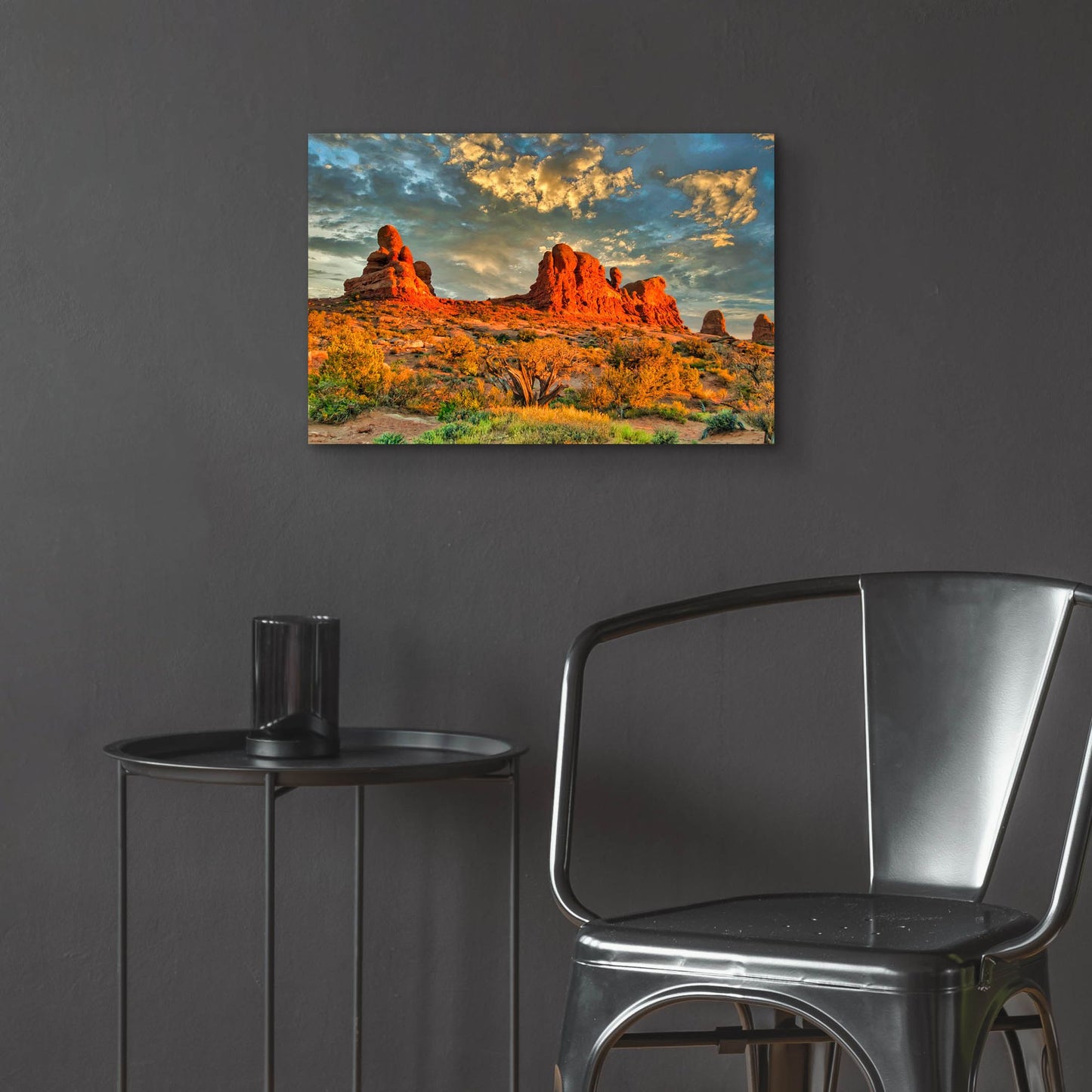 Epic Art 'Southern Utah Late Afternoon' by Mark A Paulda, Acrylic Glass Wall Art,24x16