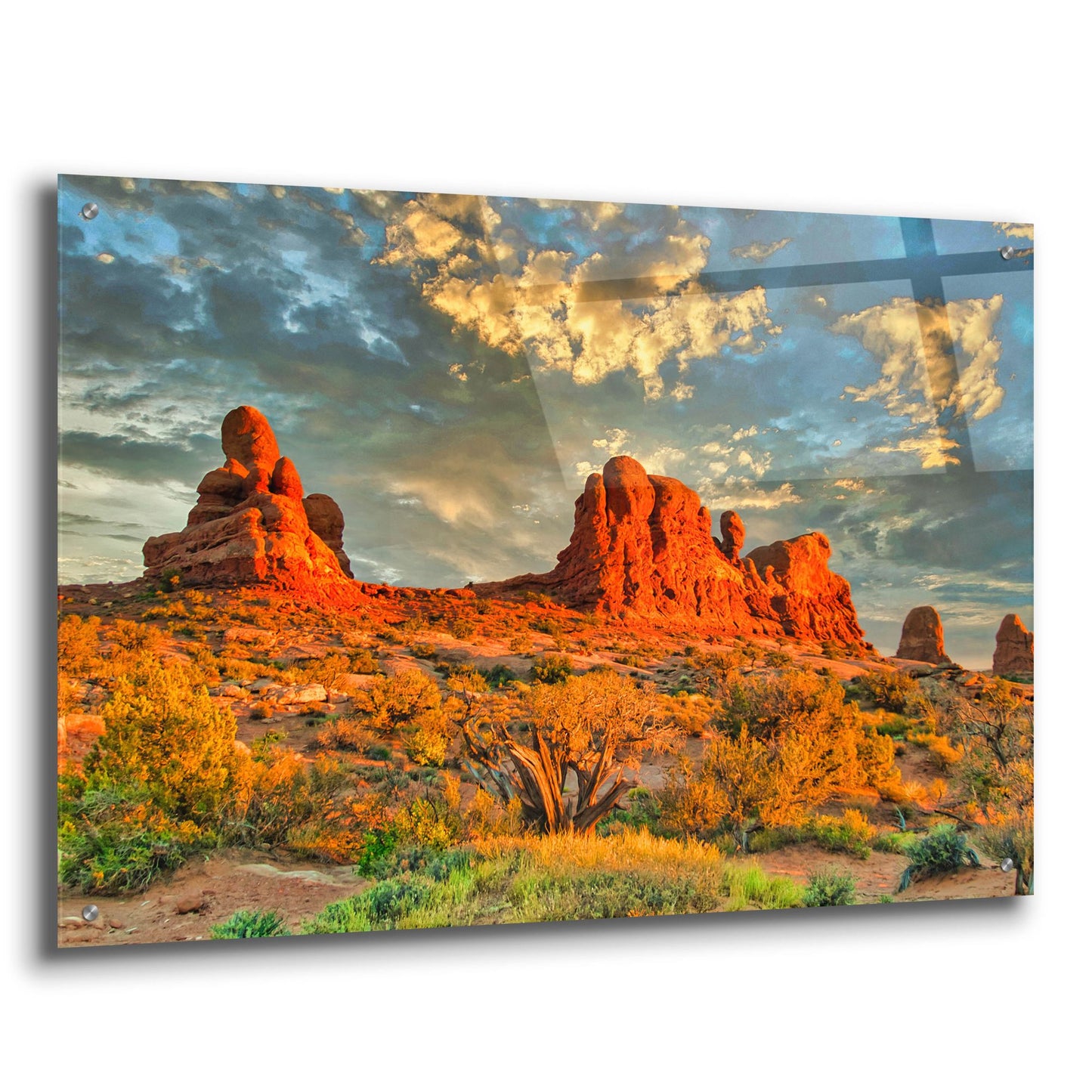 Epic Art 'Southern Utah Late Afternoon' by Mark A Paulda, Acrylic Glass Wall Art,36x24