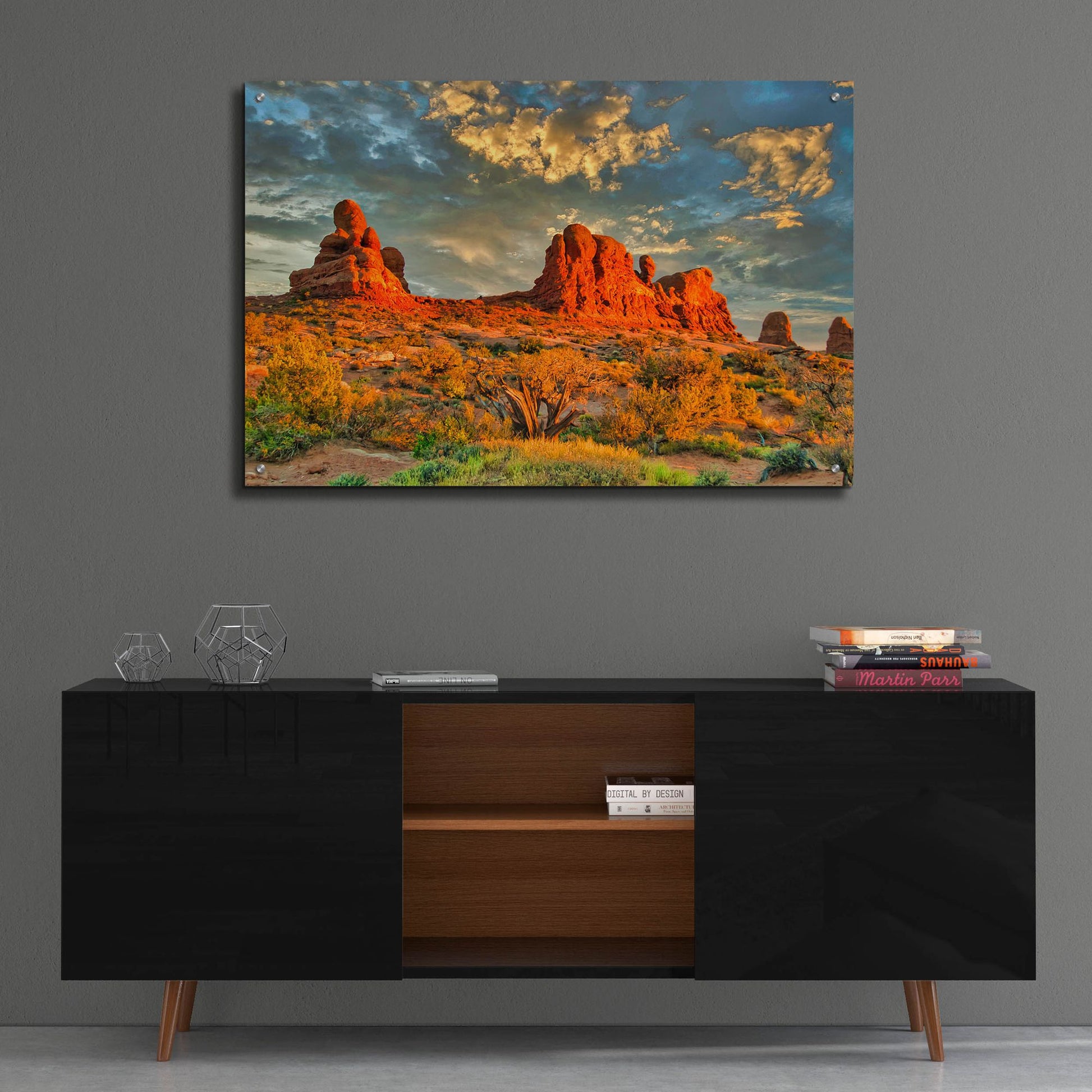 Epic Art 'Southern Utah Late Afternoon' by Mark A Paulda, Acrylic Glass Wall Art,36x24