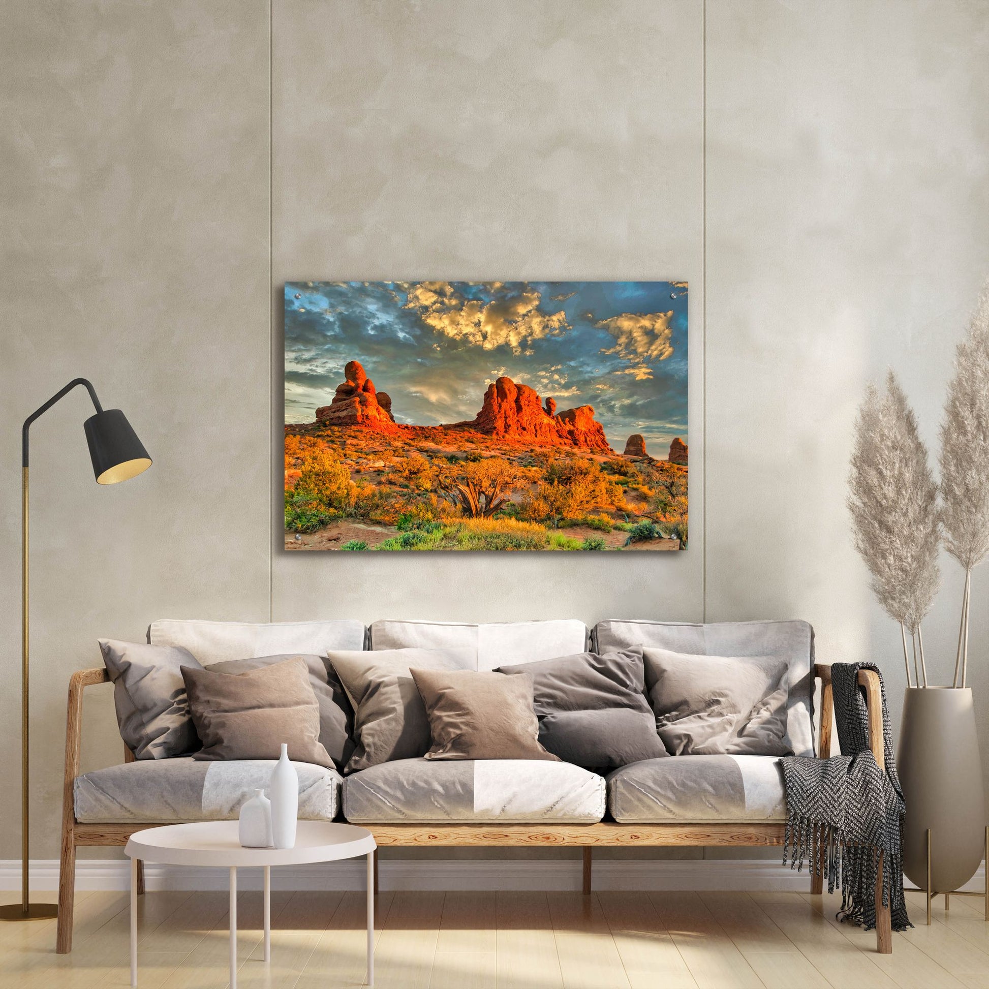 Epic Art 'Southern Utah Late Afternoon' by Mark A Paulda, Acrylic Glass Wall Art,36x24