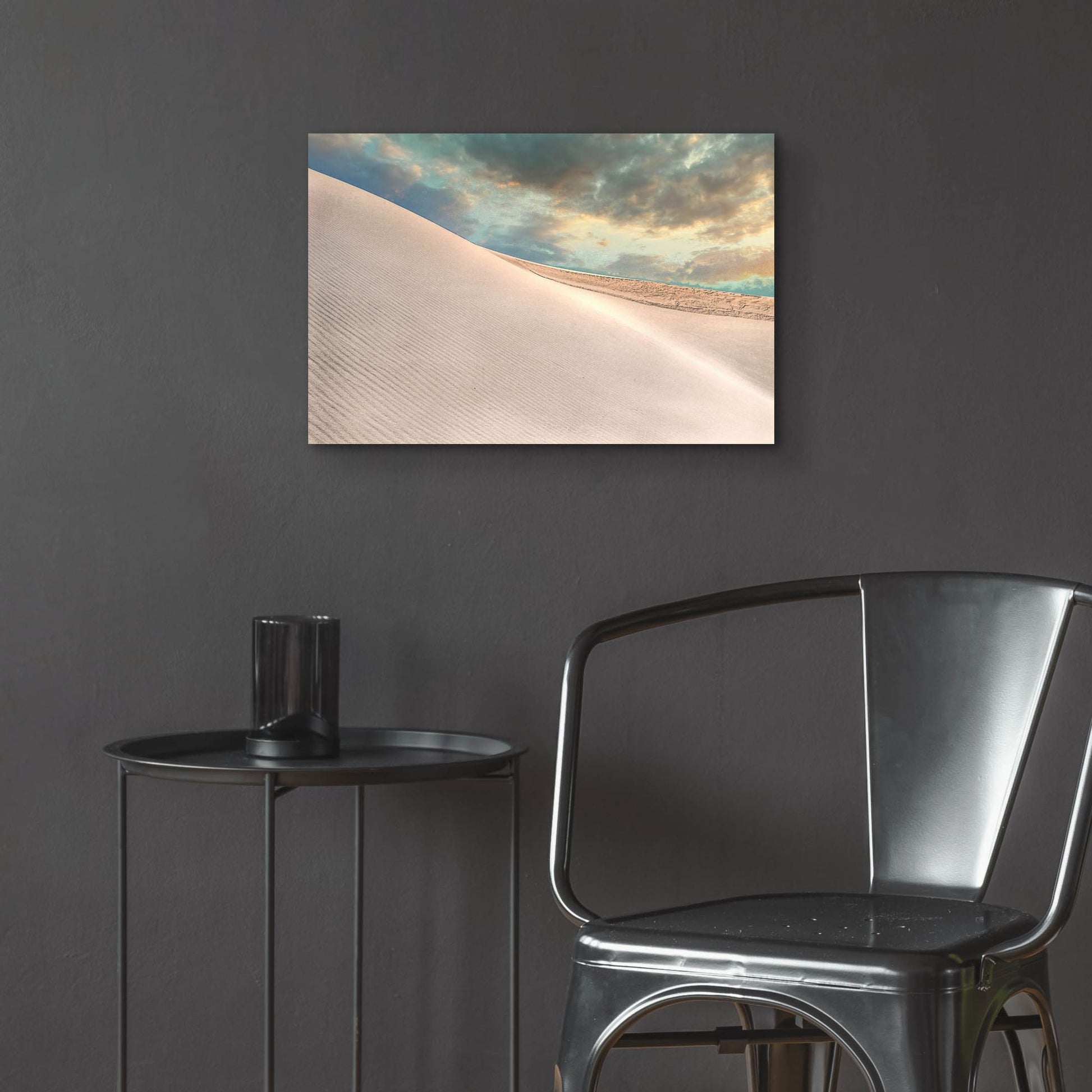 Epic Art 'Tranquil White Sands' by Mark A Paulda, Acrylic Glass Wall Art,24x16