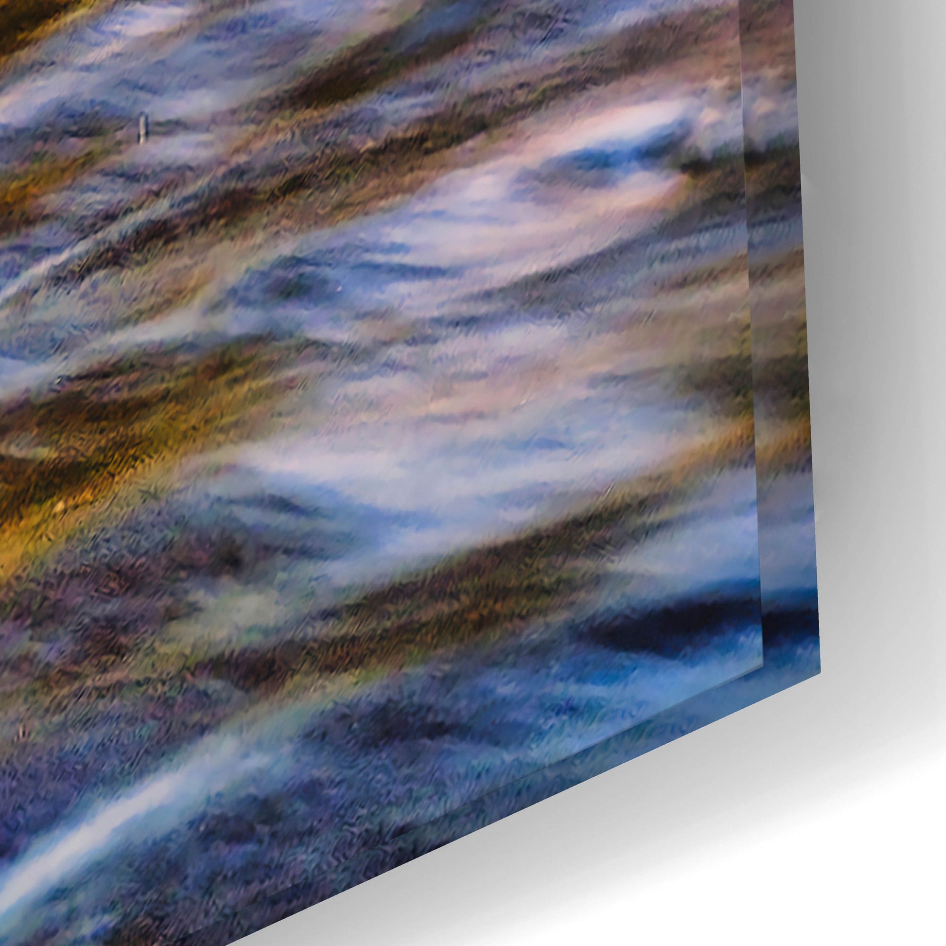 Epic Art 'Golden Hour River Reflection' by Mark A Paulda, Acrylic Glass Wall Art,24x16