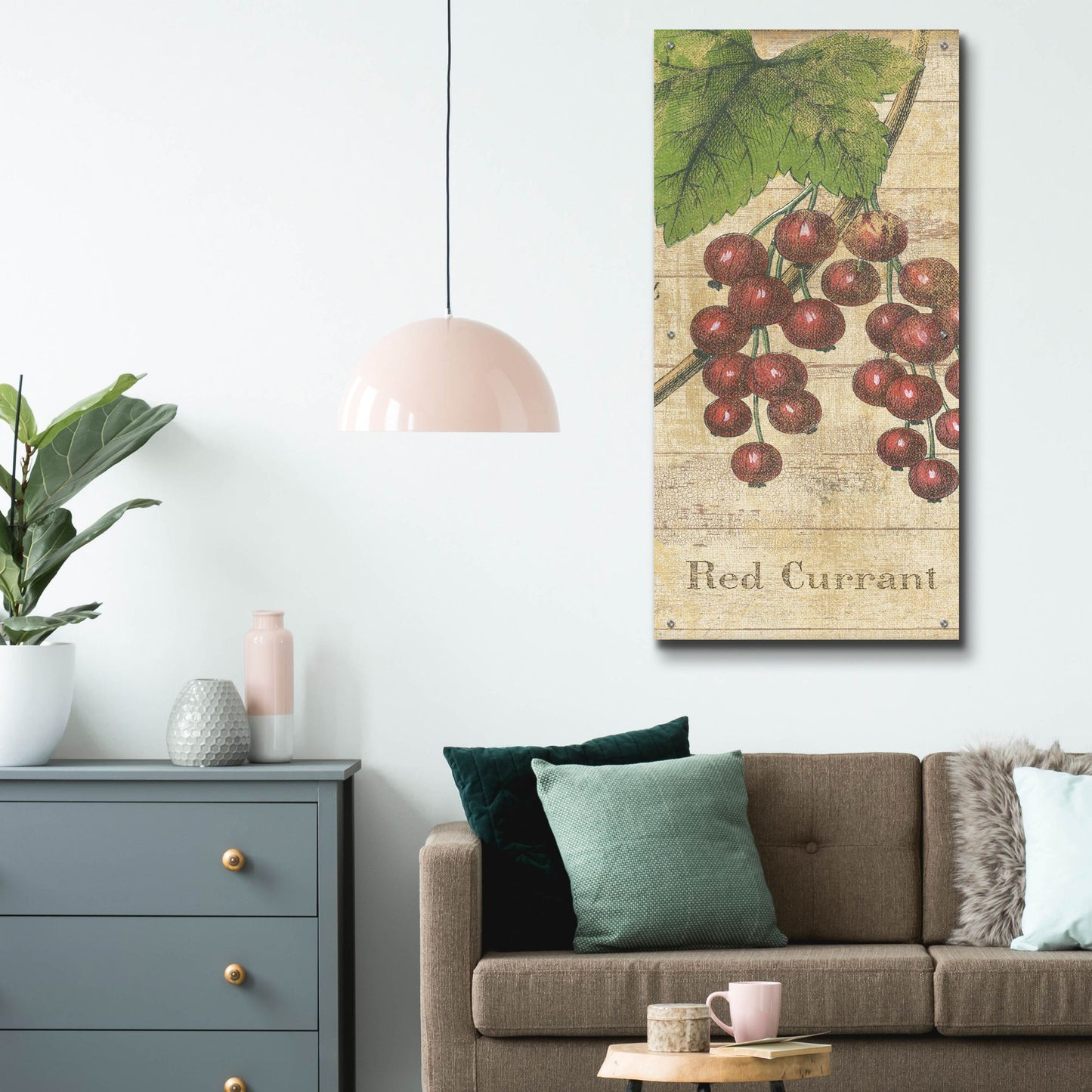 Epic Art 'Country Fruits II' by NBL Studio, Acrylic Glass Wall Art,24x48